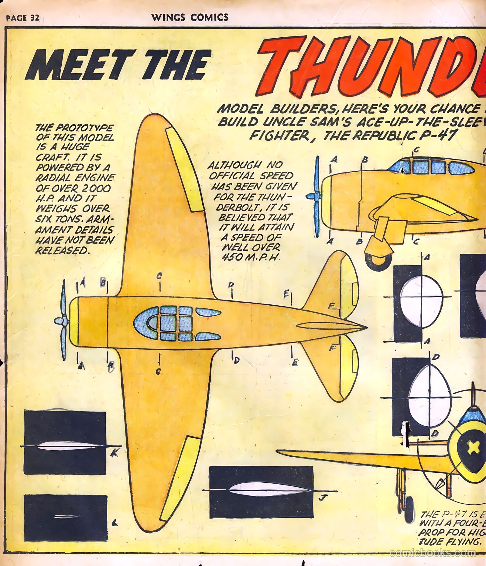 Wings Comics #29 (1943) — page 34 of 68