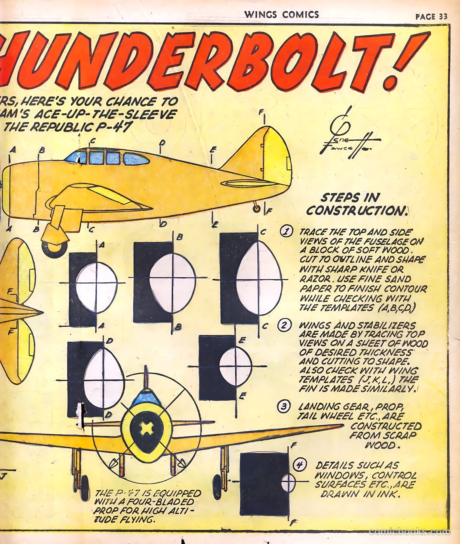 Wings Comics #29 (1943) — page 35 of 68