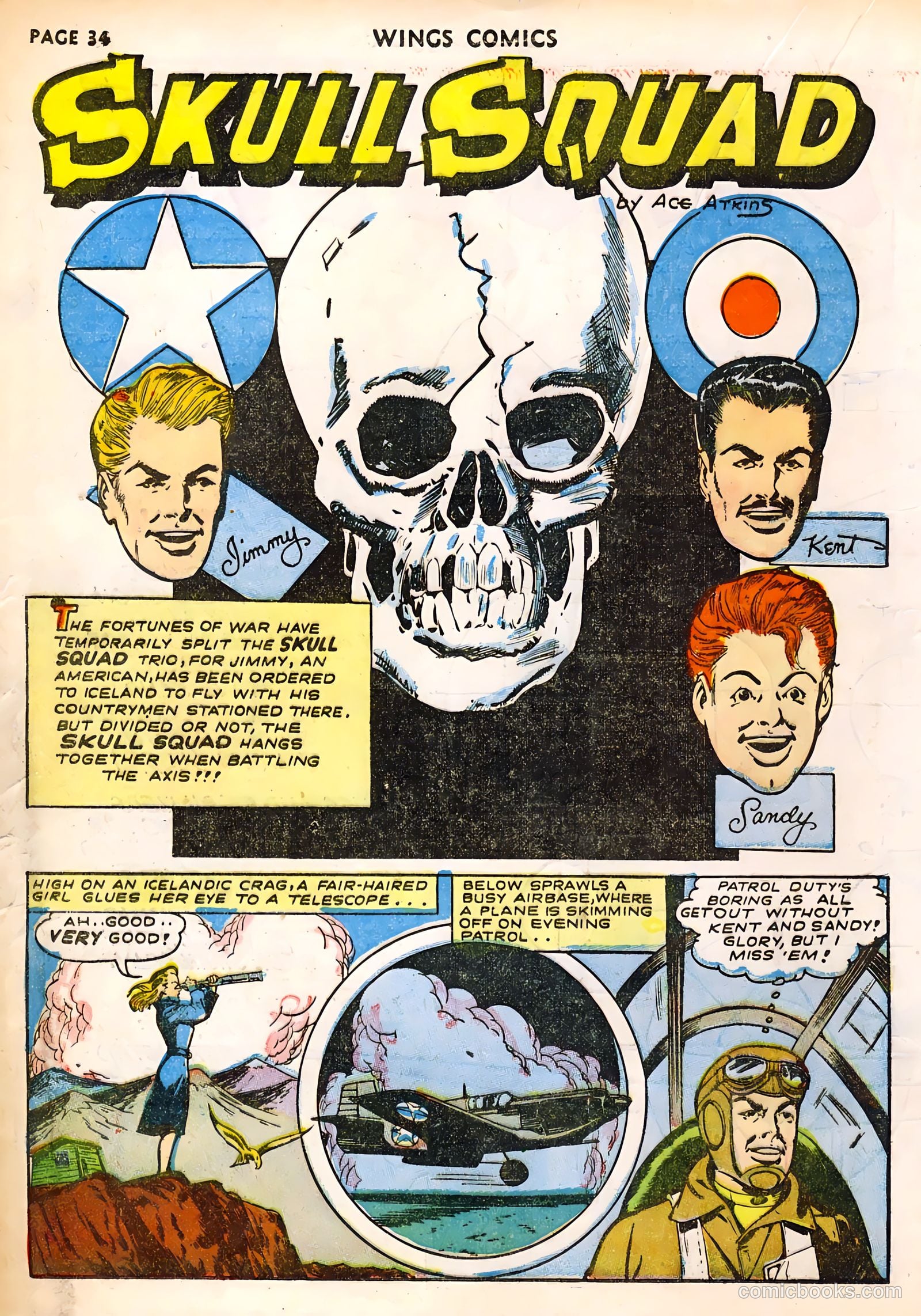 Wings Comics #29 (1943) — page 36 of 68