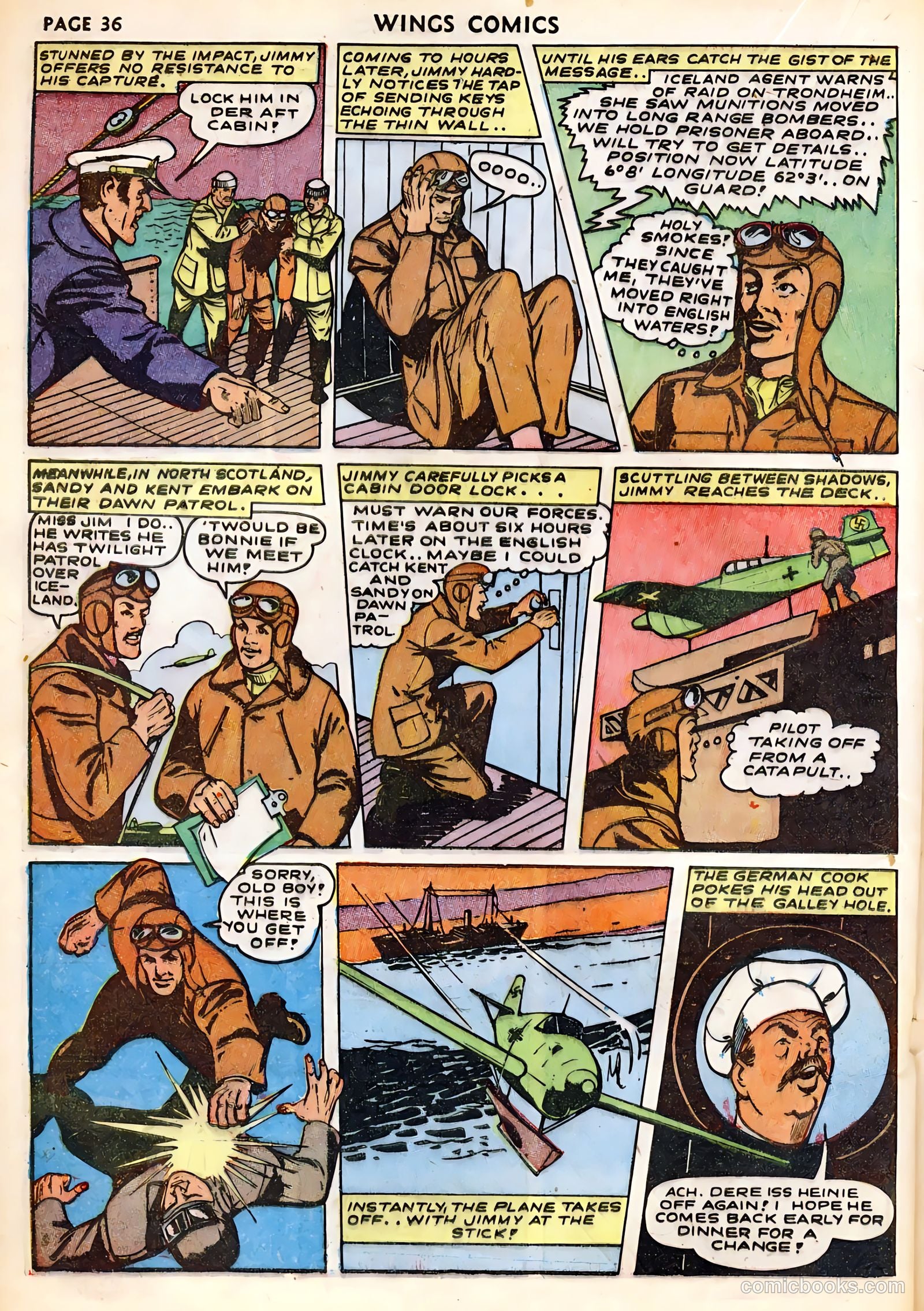 Wings Comics #29 (1943) — page 38 of 68