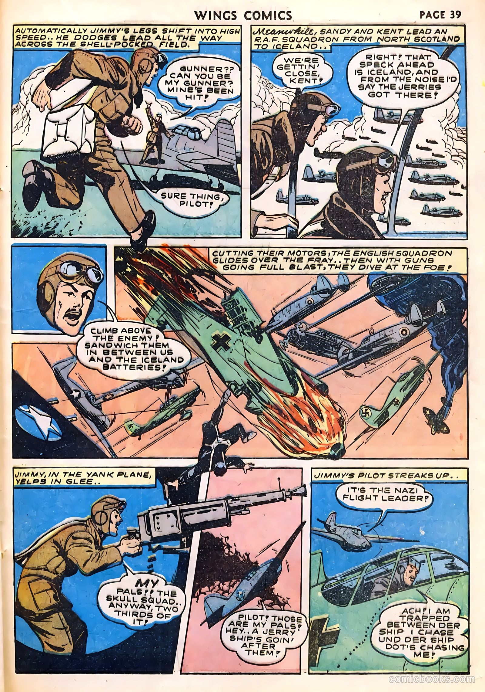Wings Comics #29 (1943) — page 41 of 68