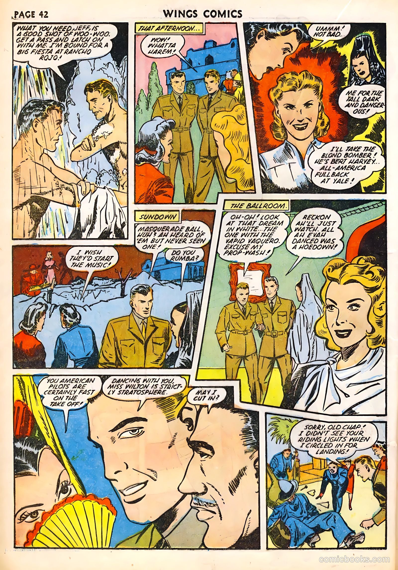 Wings Comics #29 (1943) — page 44 of 68