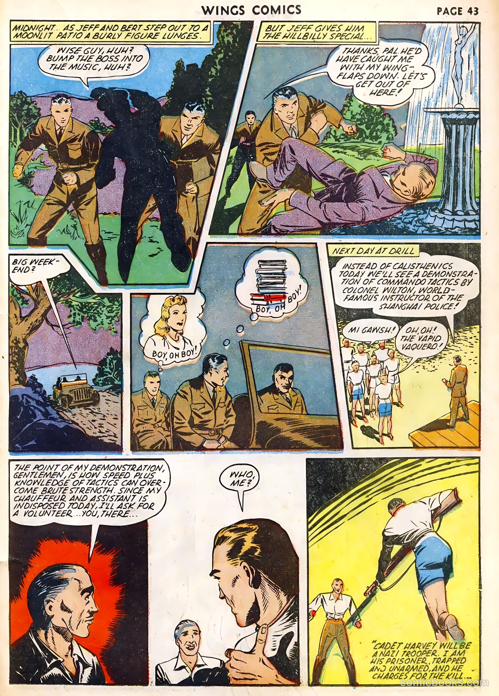 Wings Comics #29 (1943) — page 45 of 68