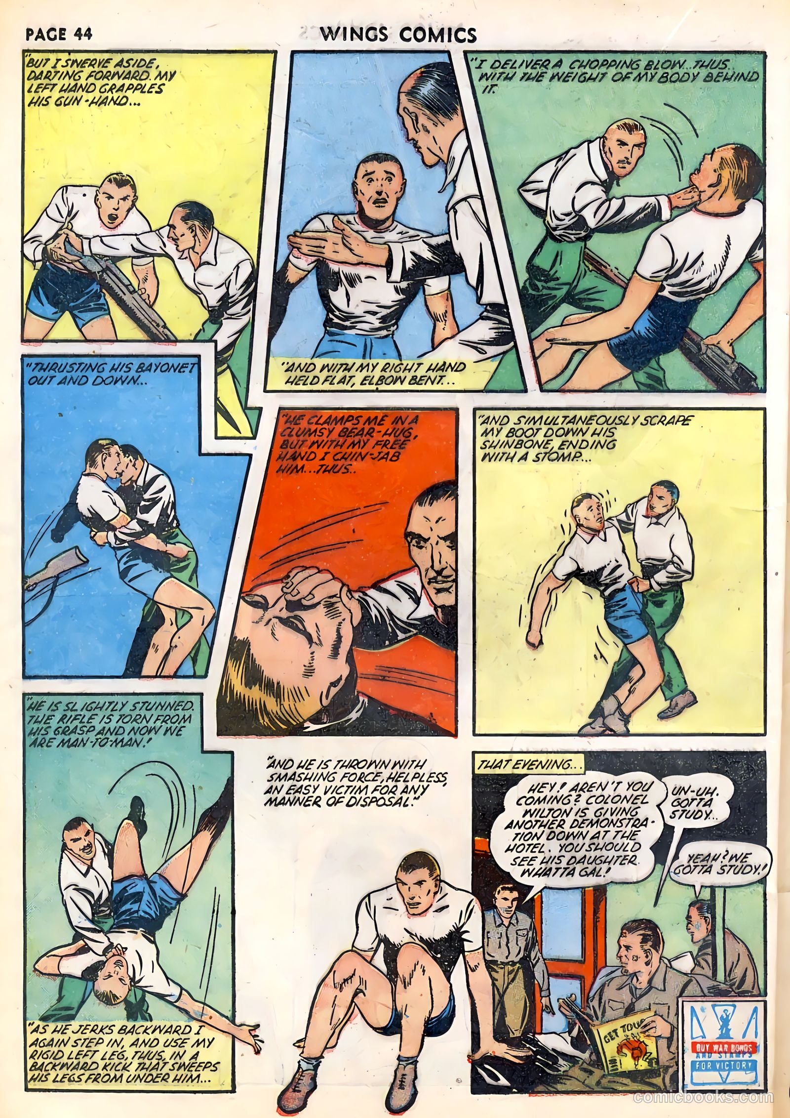 Wings Comics #29 (1943) — page 46 of 68