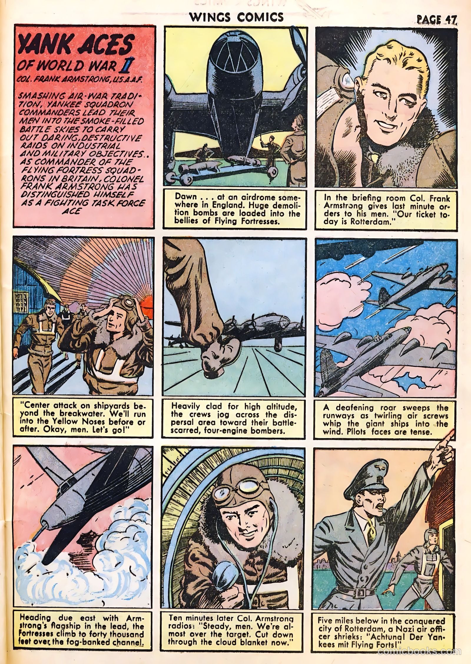 Wings Comics #29 (1943) — page 49 of 68