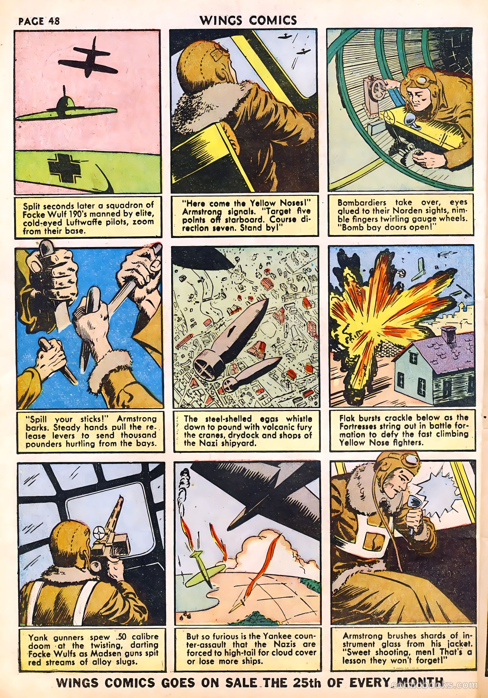 Wings Comics #29 (1943) — page 50 of 68