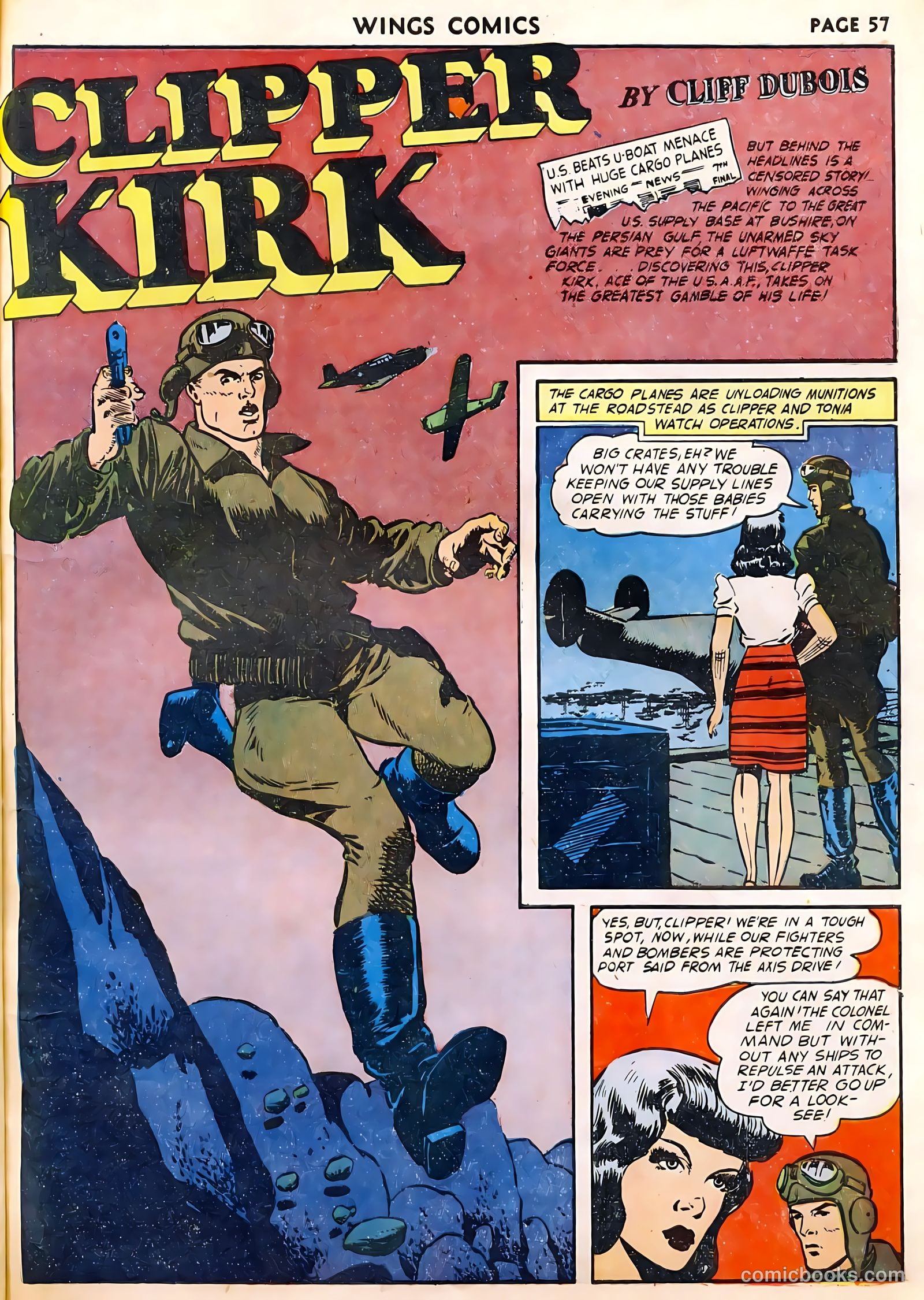Wings Comics #29 (1943) — page 59 of 68