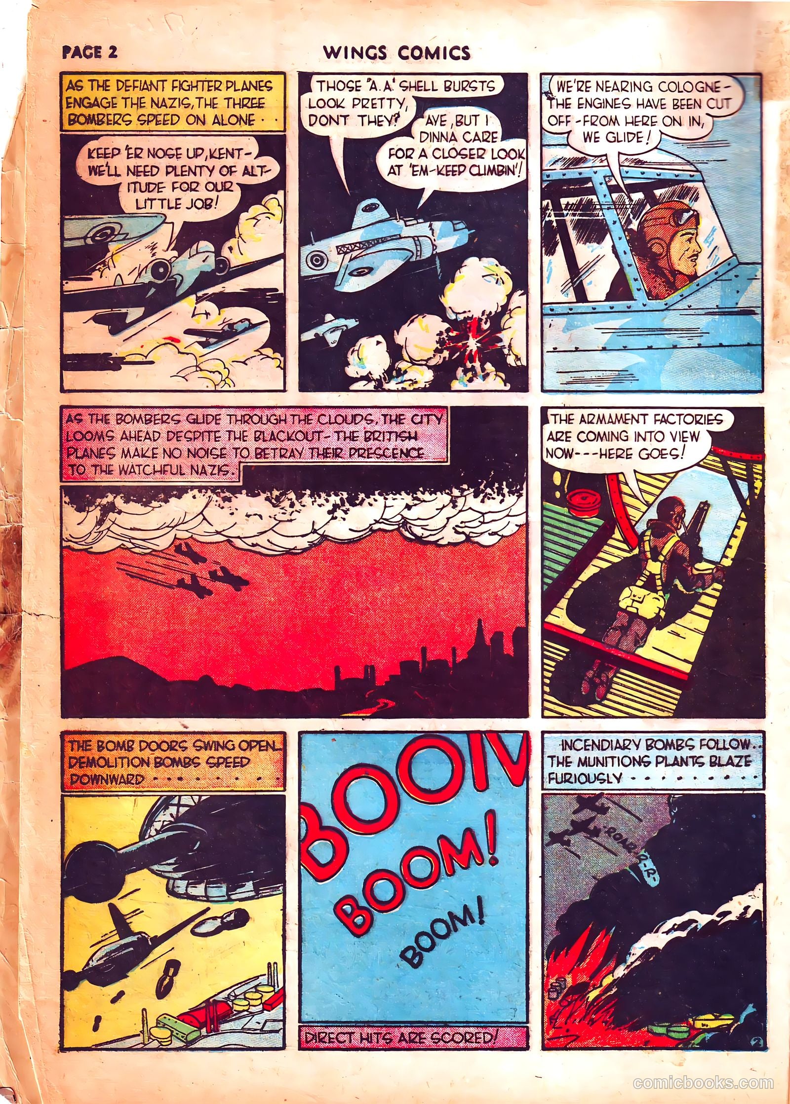 Wings Comics #3 (1940) — page 5 of 69