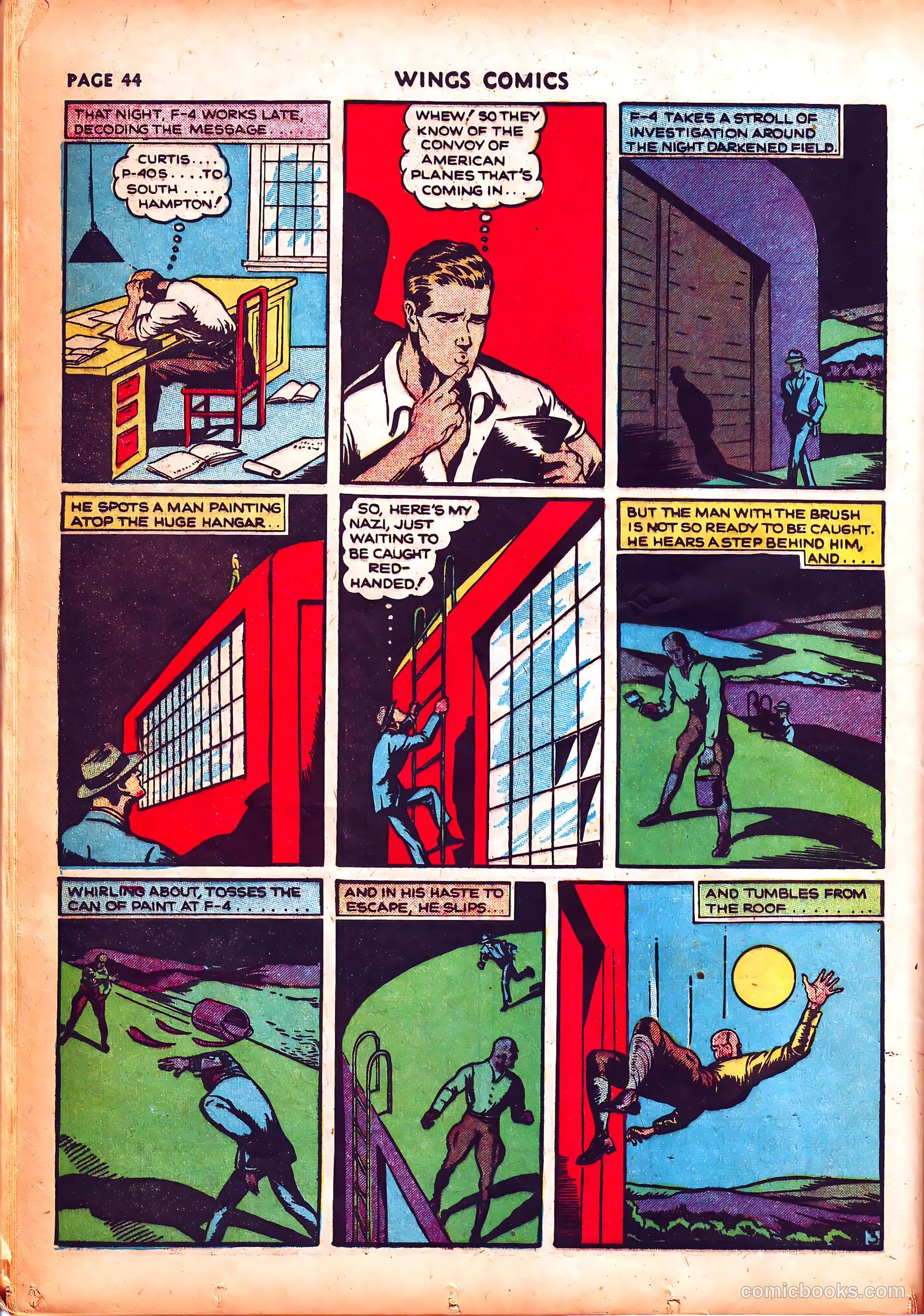 Wings Comics #3 (1940) — page 47 of 69