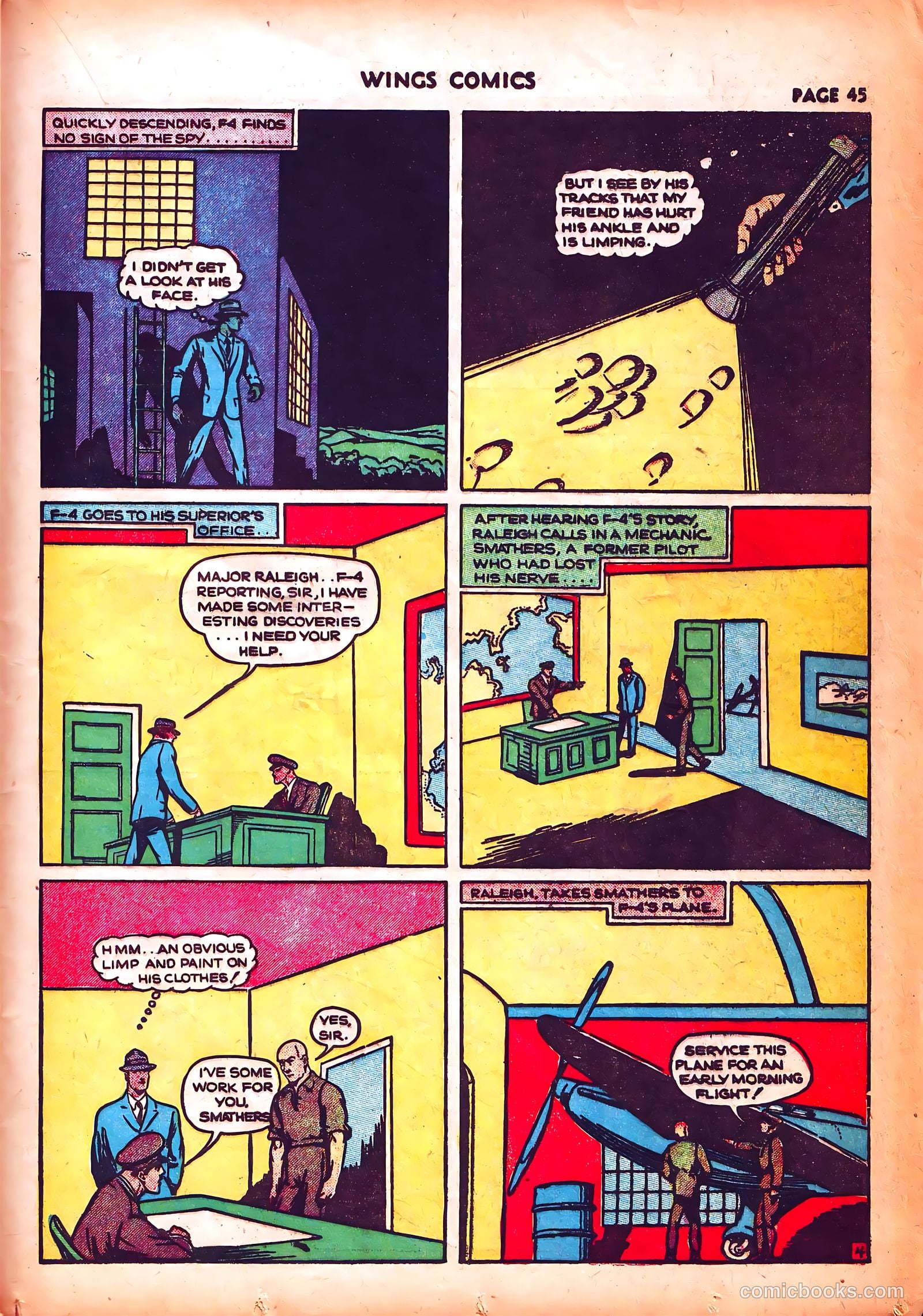 Wings Comics #3 (1940) — page 48 of 69