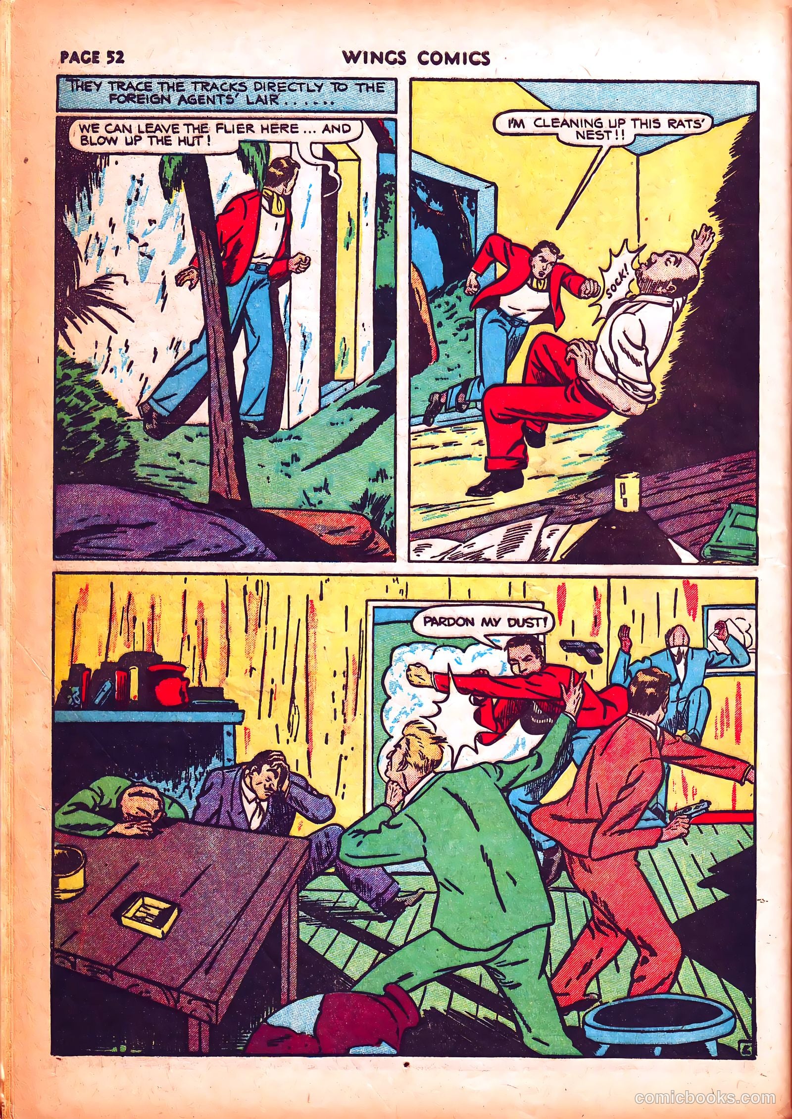 Wings Comics #3 (1940) — page 55 of 69