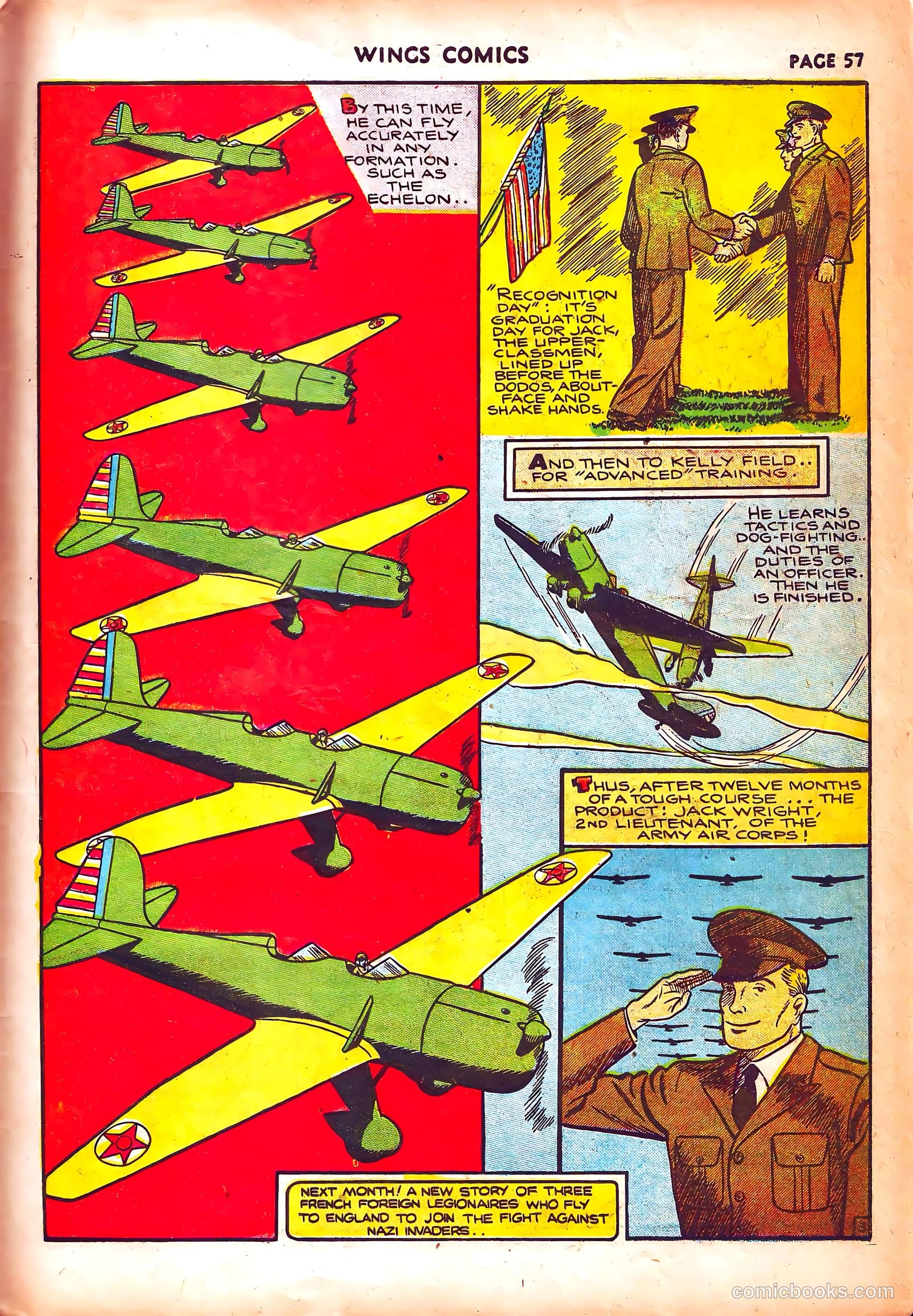 Wings Comics #3 (1940) — page 60 of 69