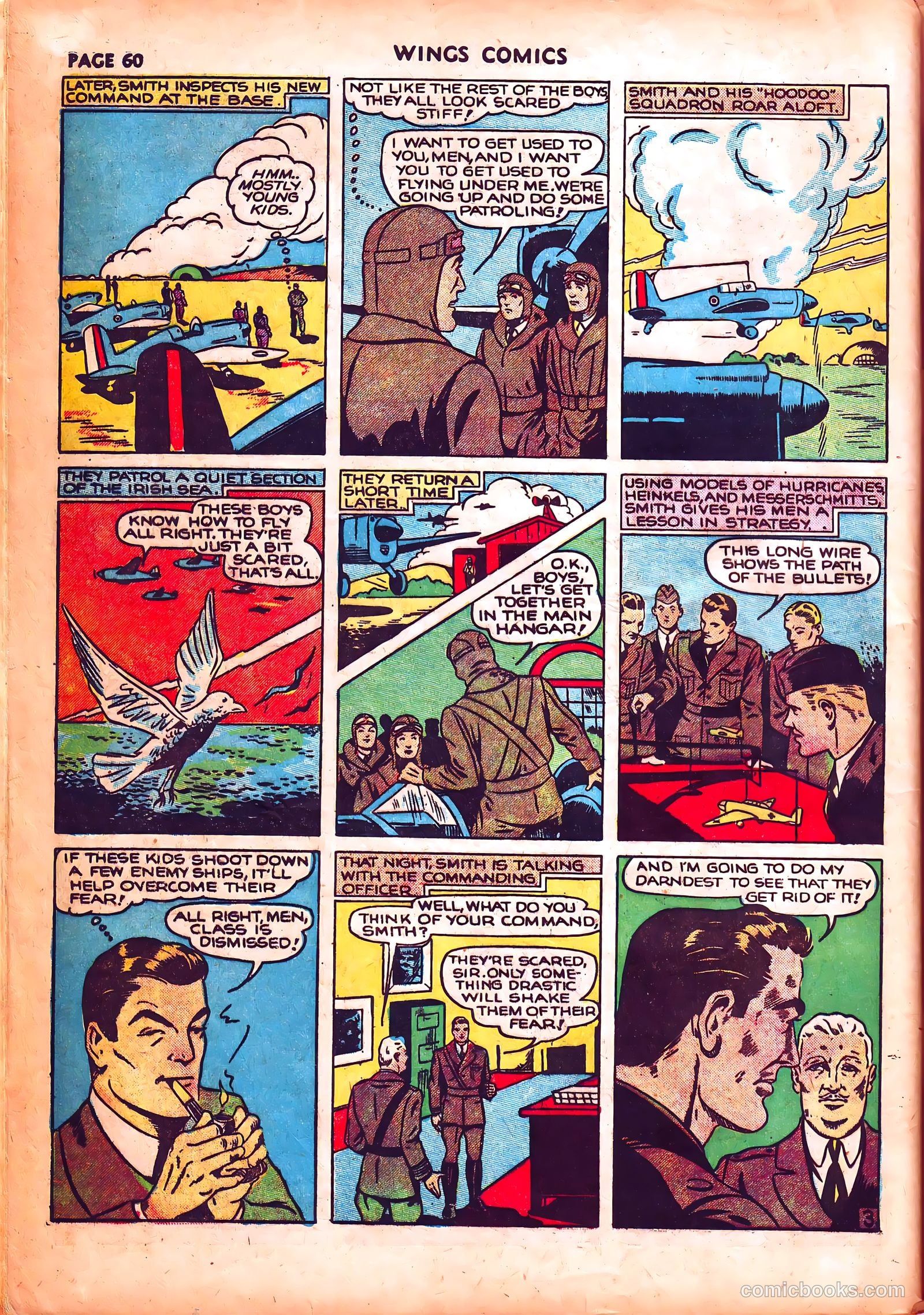 Wings Comics #3 (1940) — page 63 of 69