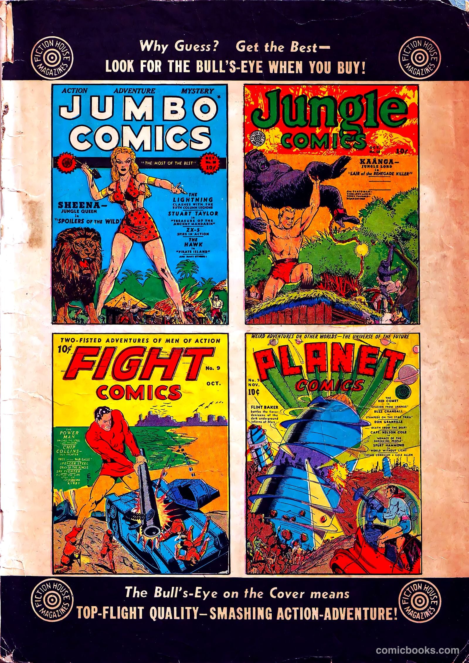 Wings Comics #3 (1940) — page 68 of 69