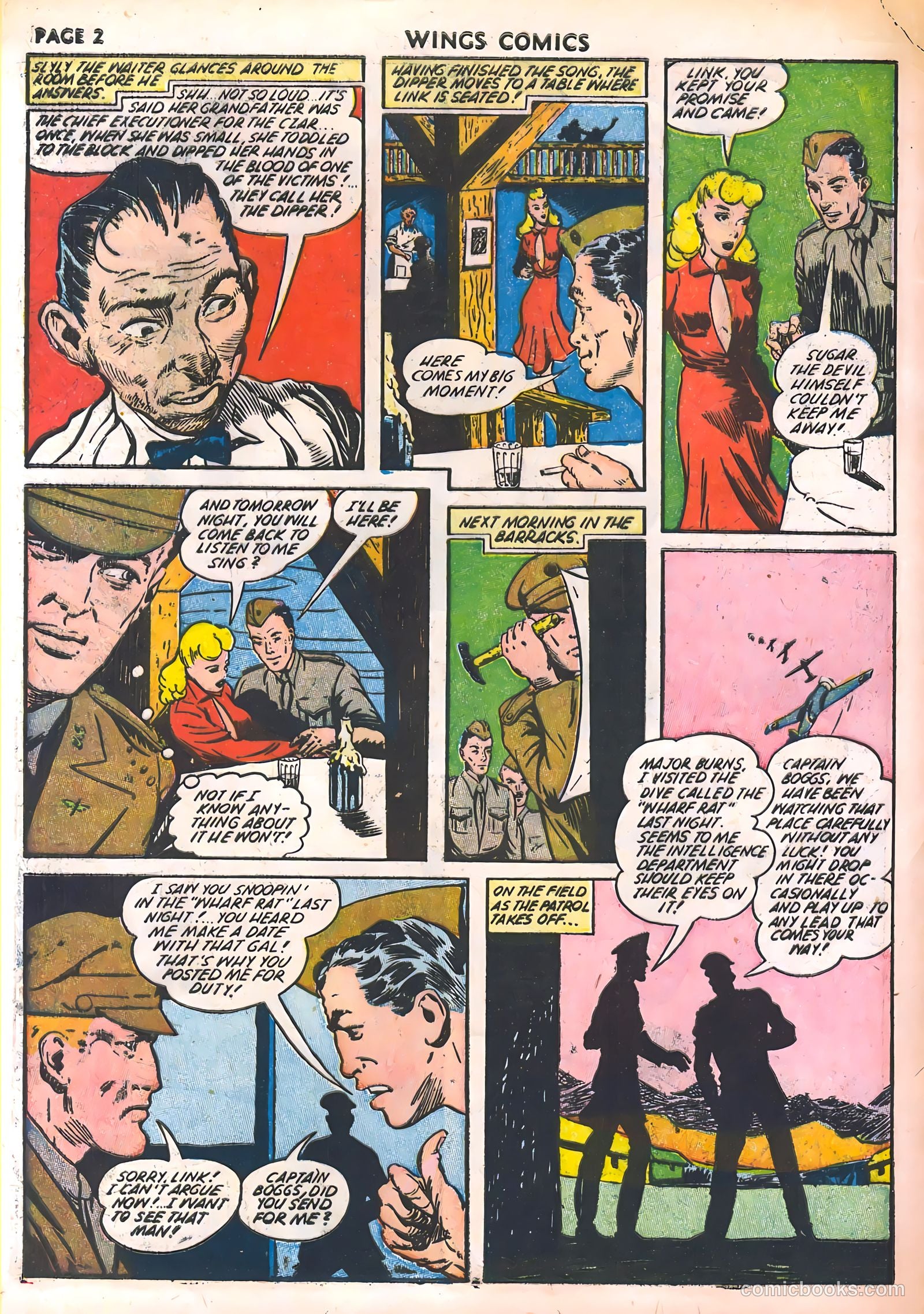 Wings Comics #30 (1943) — page 4 of 68