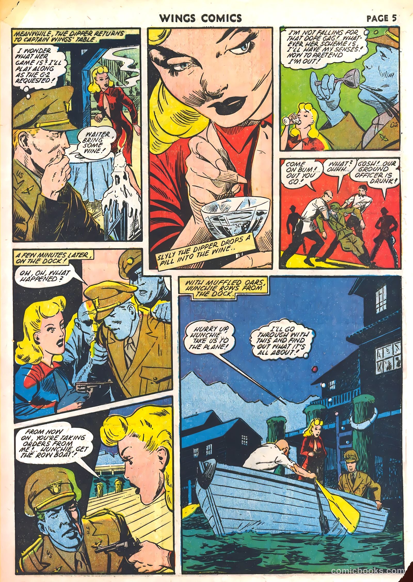 Wings Comics #30 (1943) — page 7 of 68