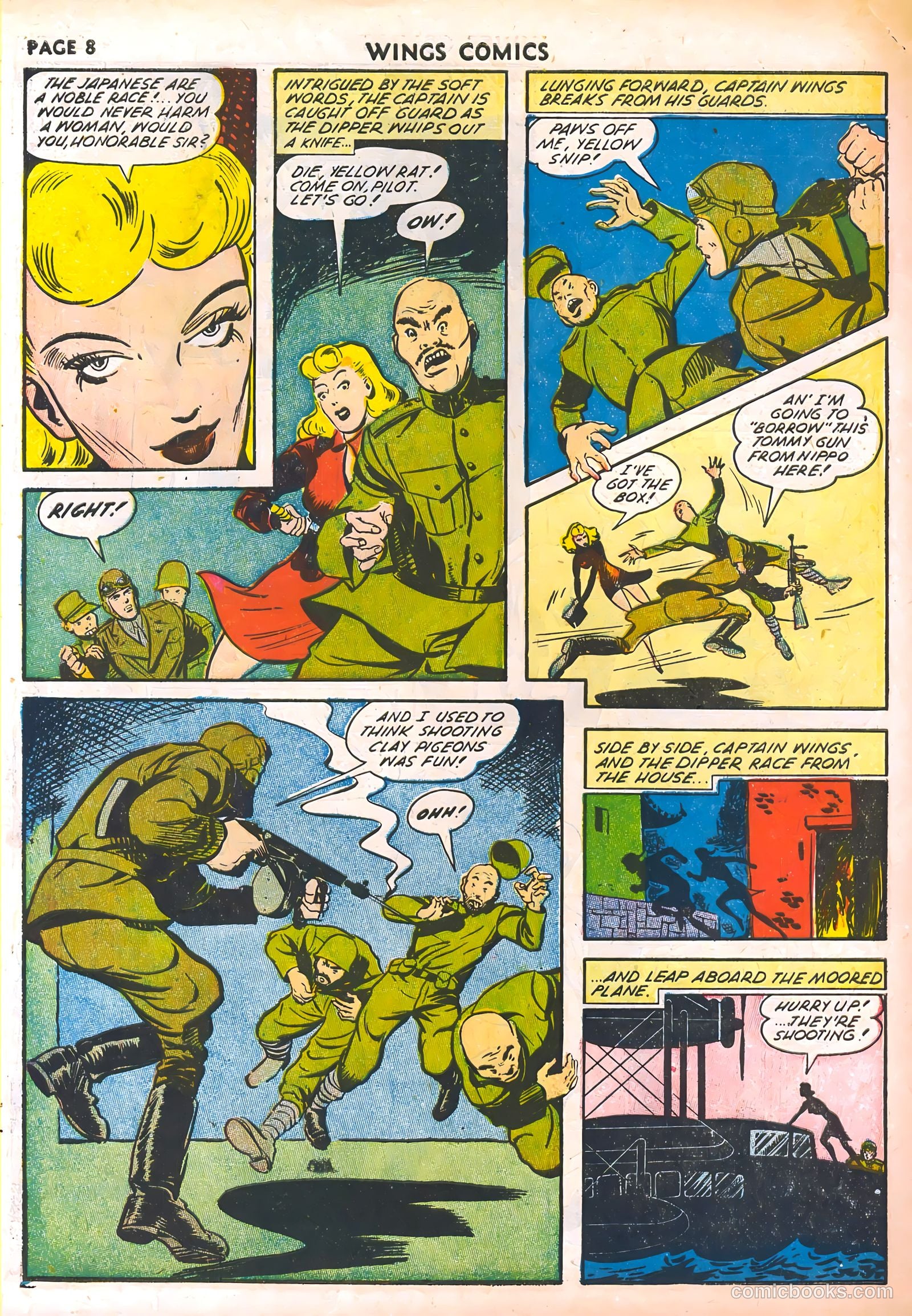 Wings Comics #30 (1943) — page 10 of 68