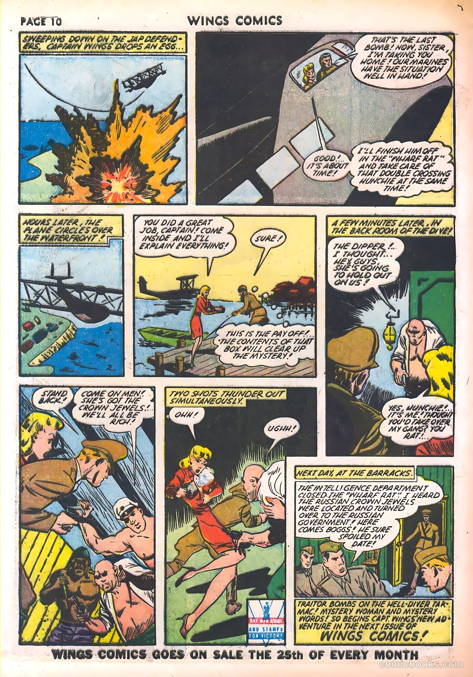 Wings Comics #30 (1943) — page 12 of 68