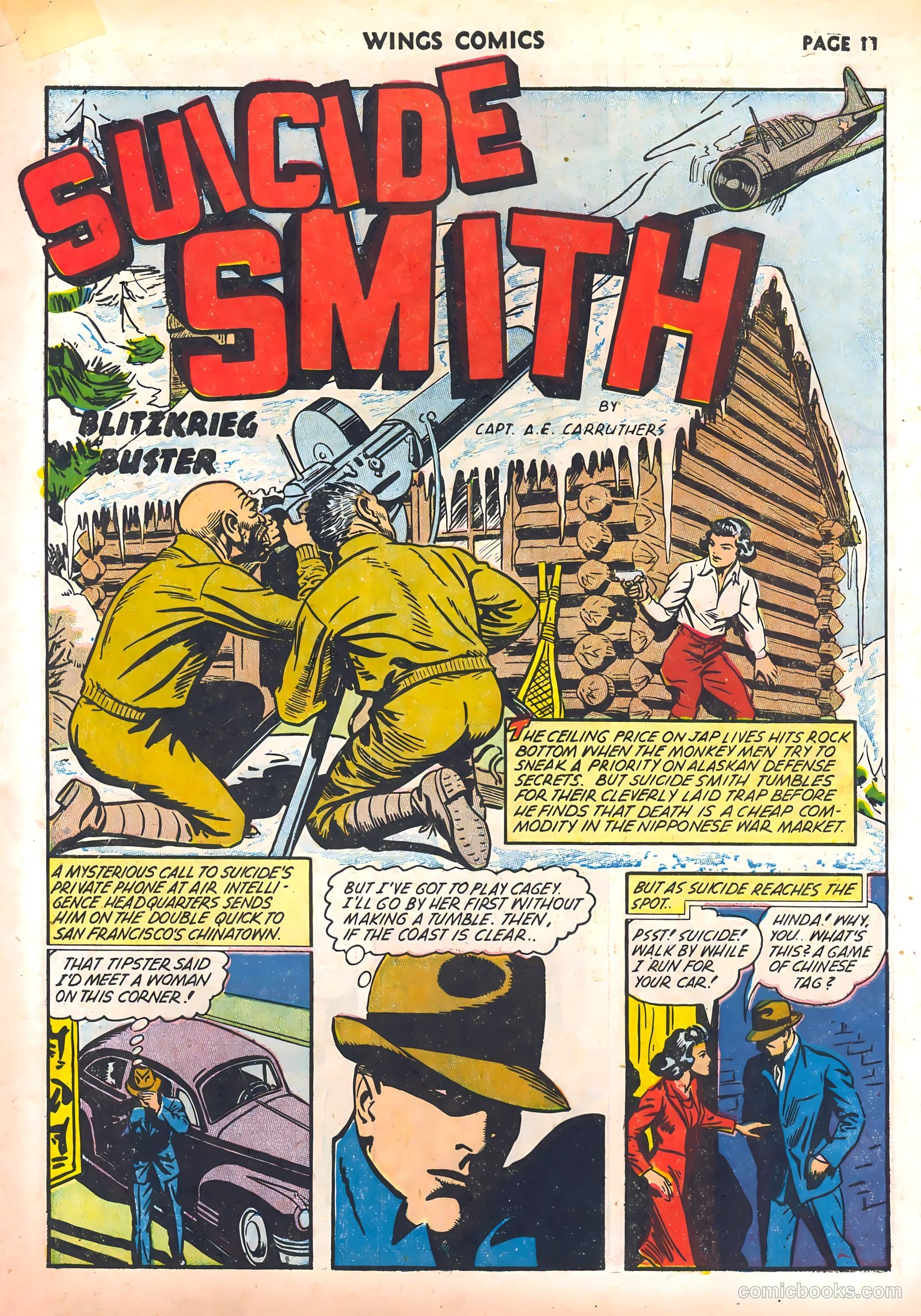 Wings Comics #30 (1943) — page 13 of 68