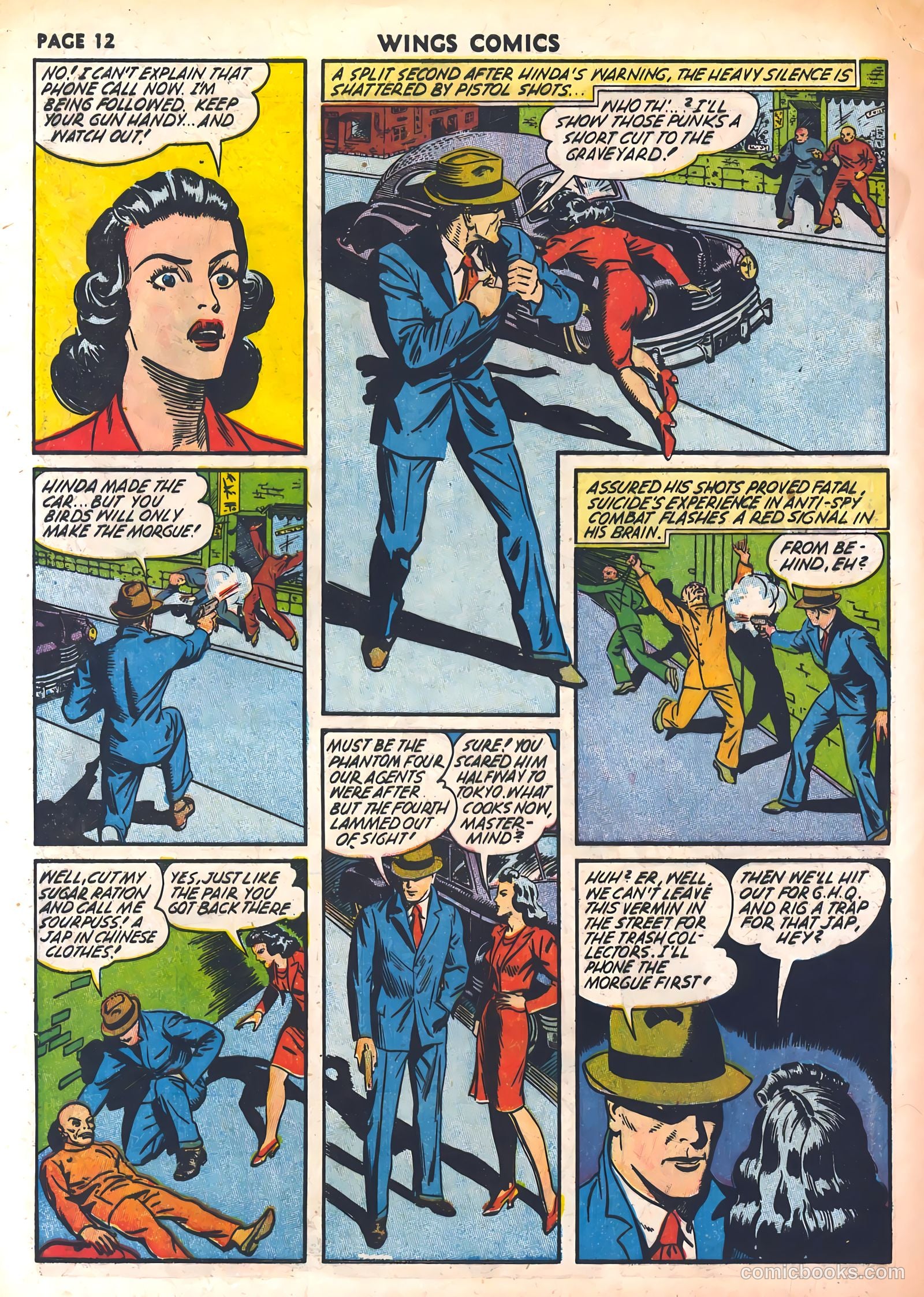 Wings Comics #30 (1943) — page 14 of 68