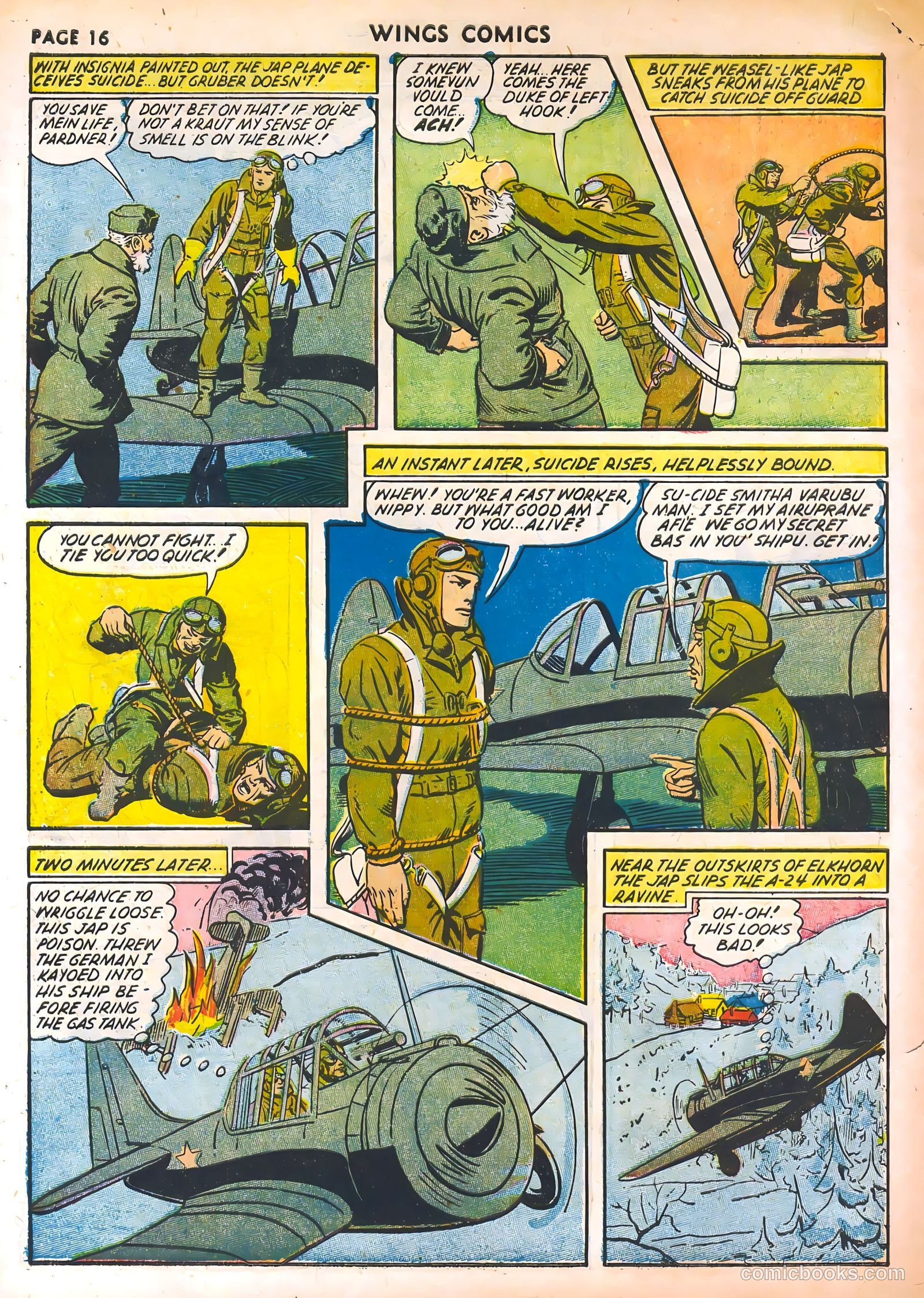 Wings Comics #30 (1943) — page 18 of 68