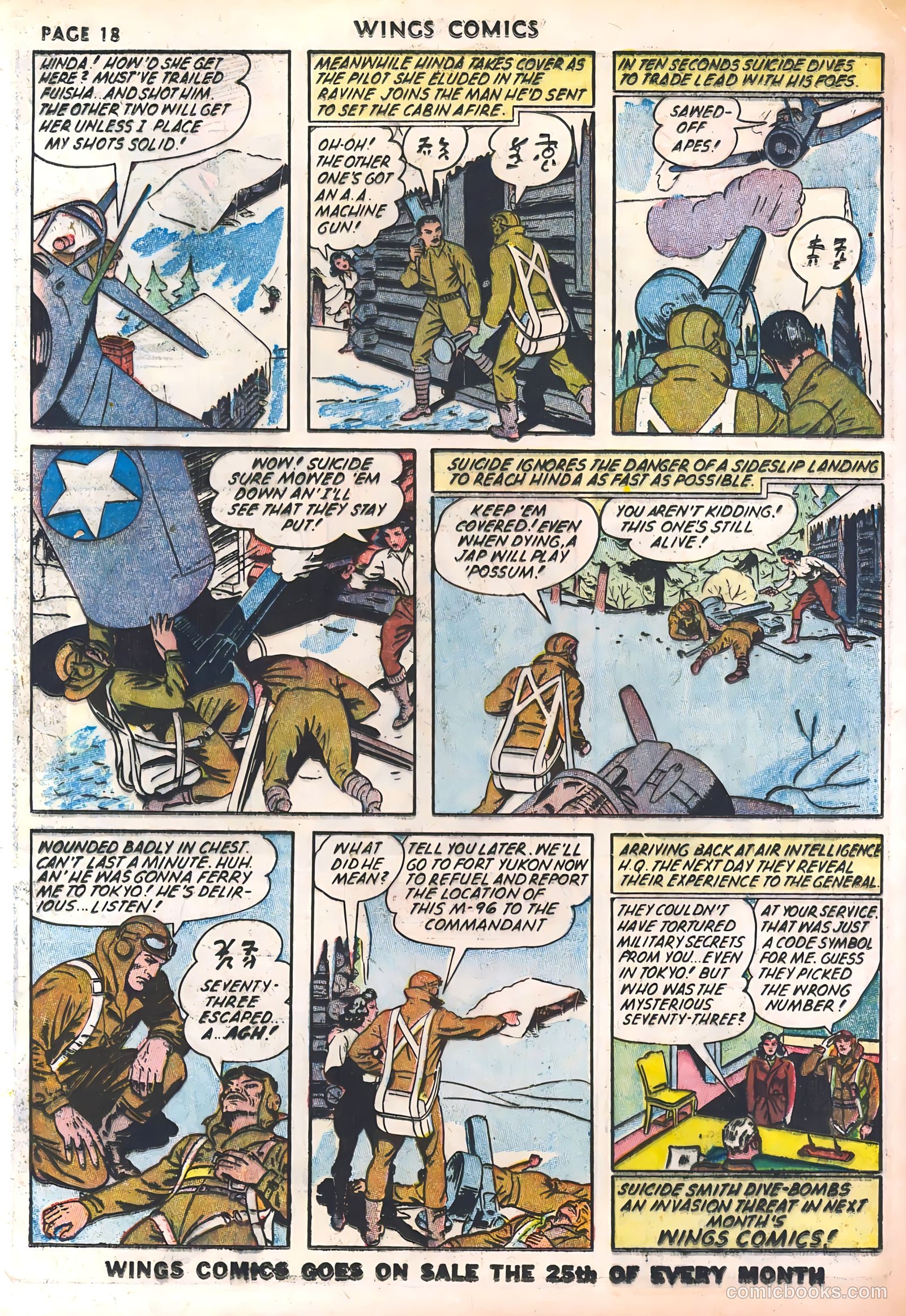 Wings Comics #30 (1943) — page 20 of 68