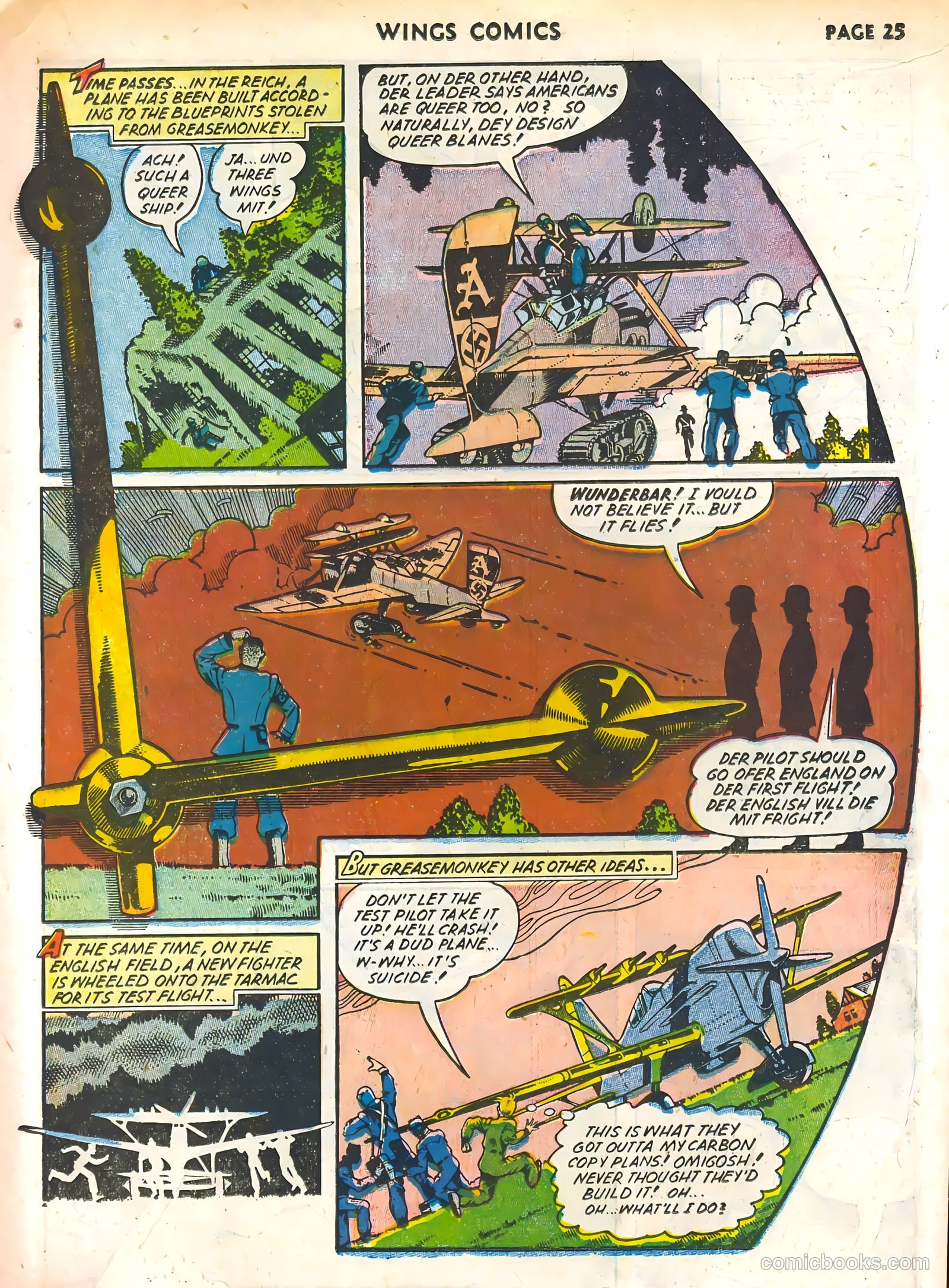Wings Comics #30 (1943) — page 27 of 68