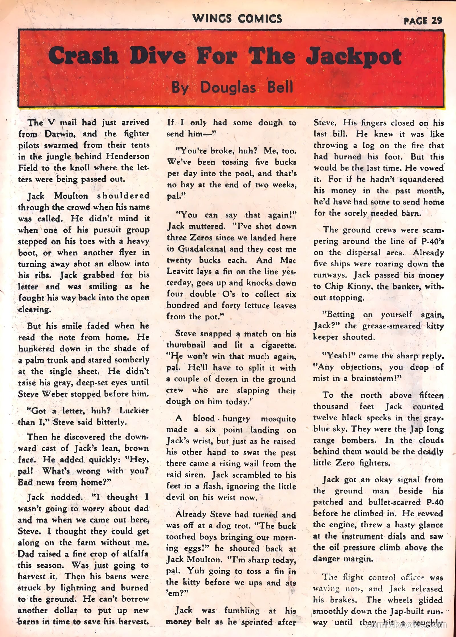 Wings Comics #30 (1943) — page 31 of 68