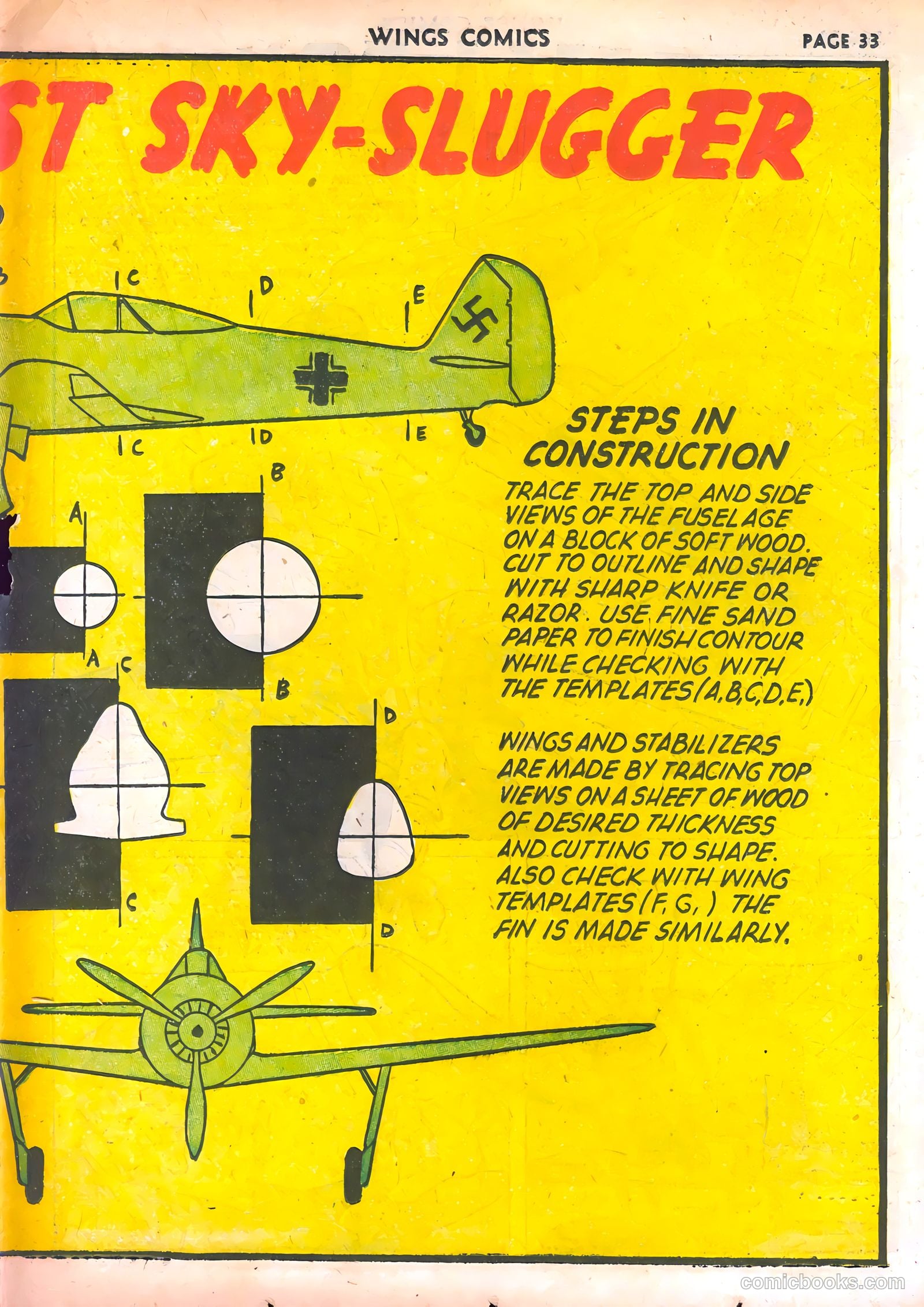 Wings Comics #30 (1943) — page 35 of 68