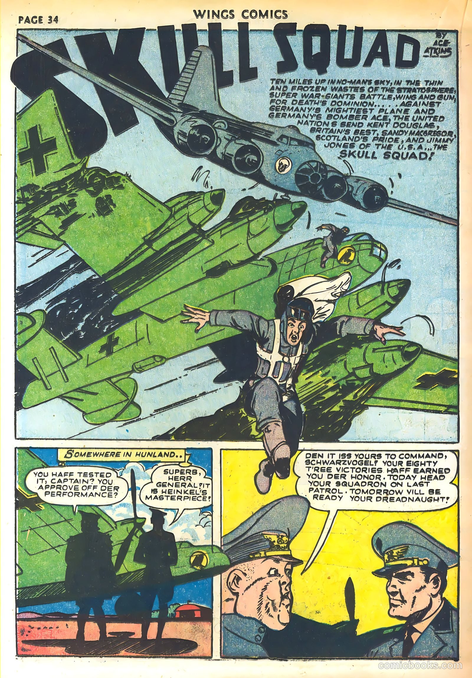 Wings Comics #30 (1943) — page 36 of 68