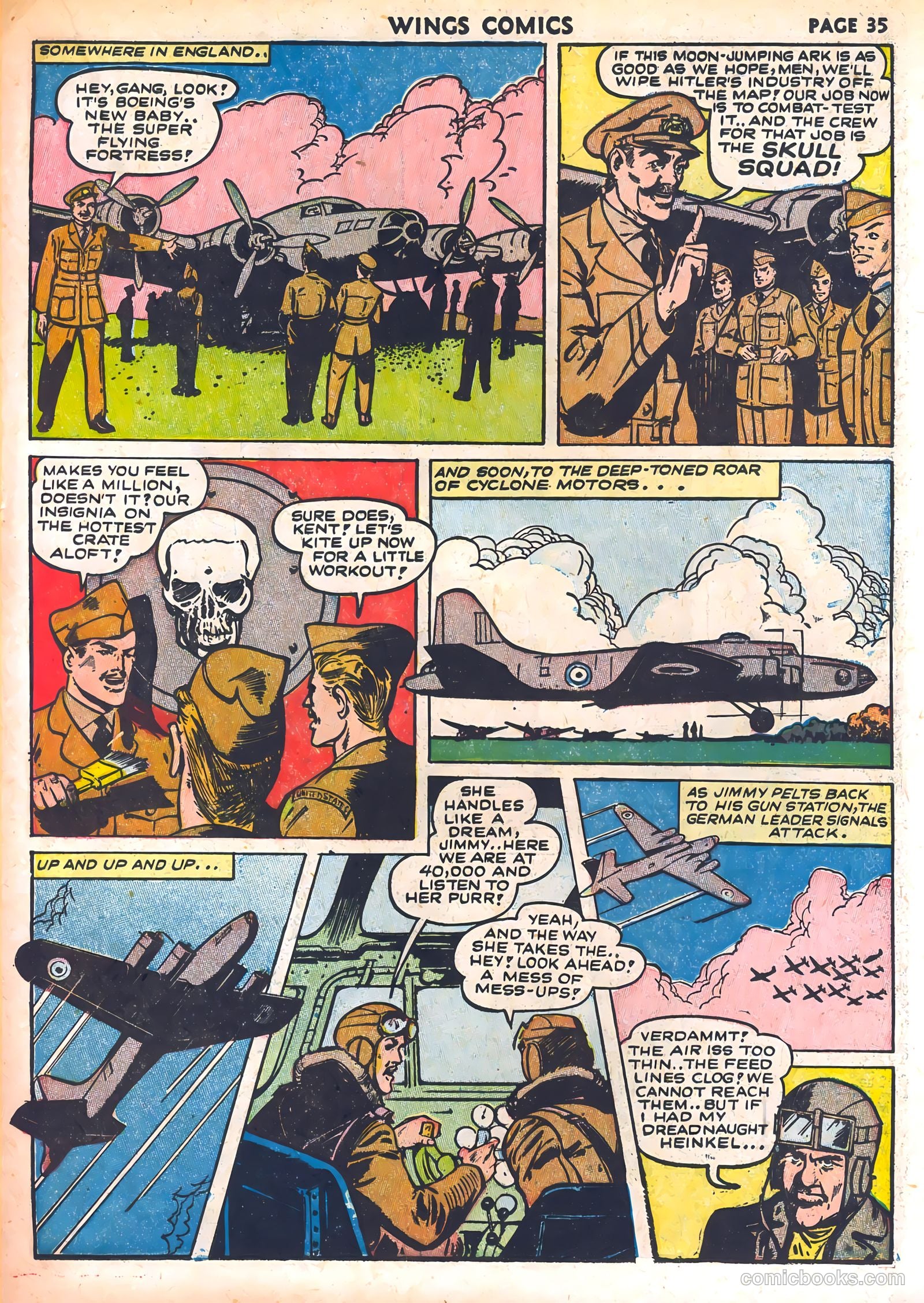 Wings Comics #30 (1943) — page 37 of 68