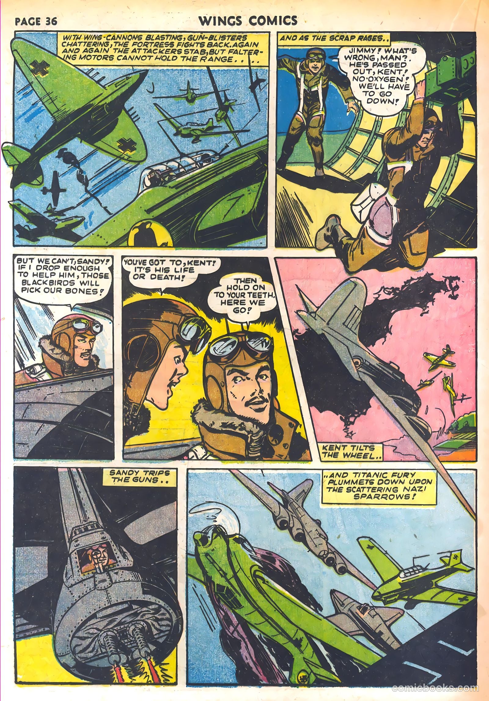 Wings Comics #30 (1943) — page 38 of 68