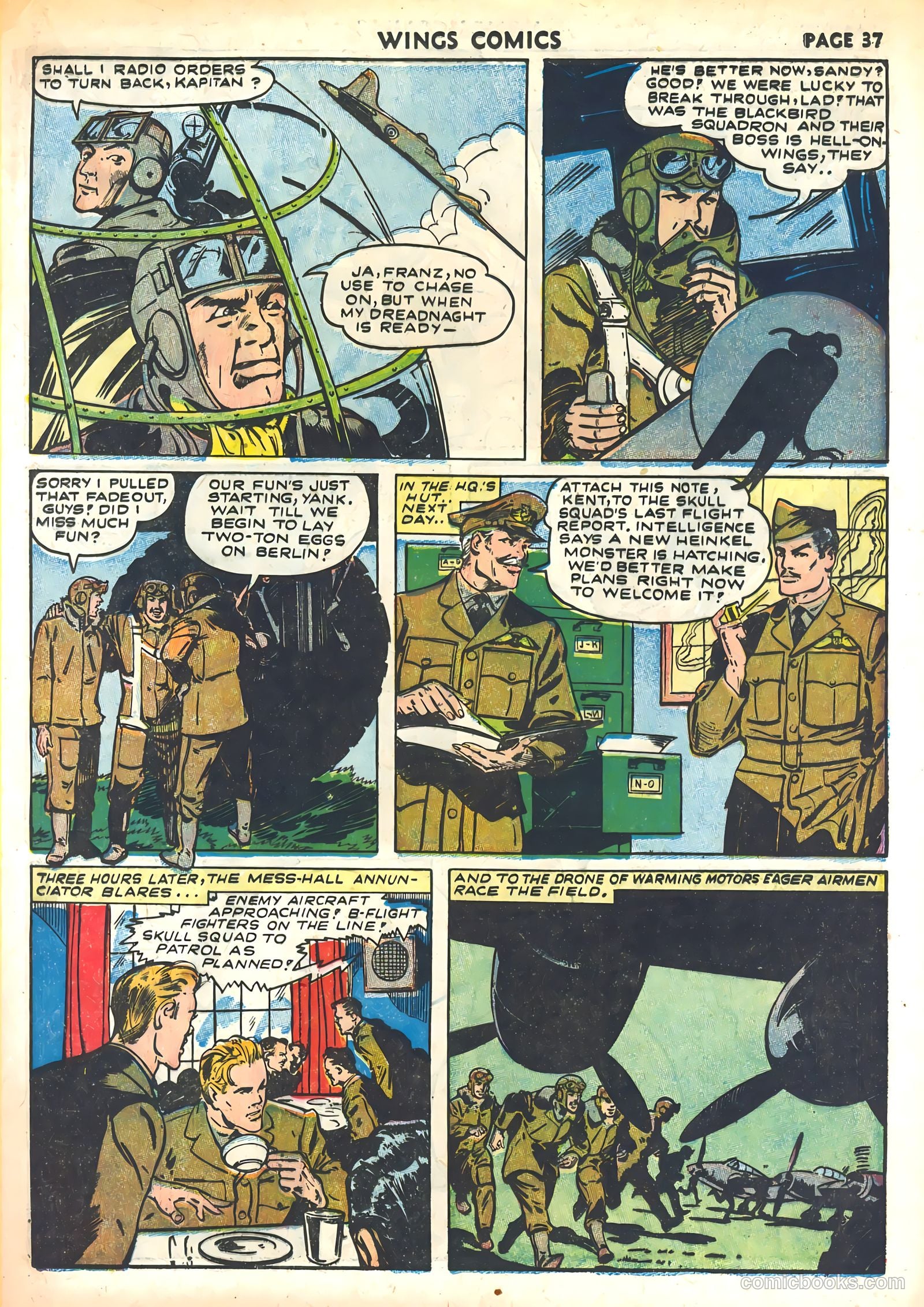 Wings Comics #30 (1943) — page 39 of 68