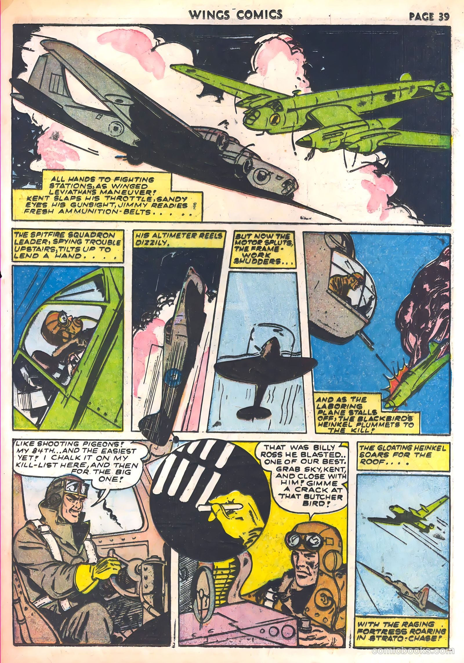 Wings Comics #30 (1943) — page 41 of 68