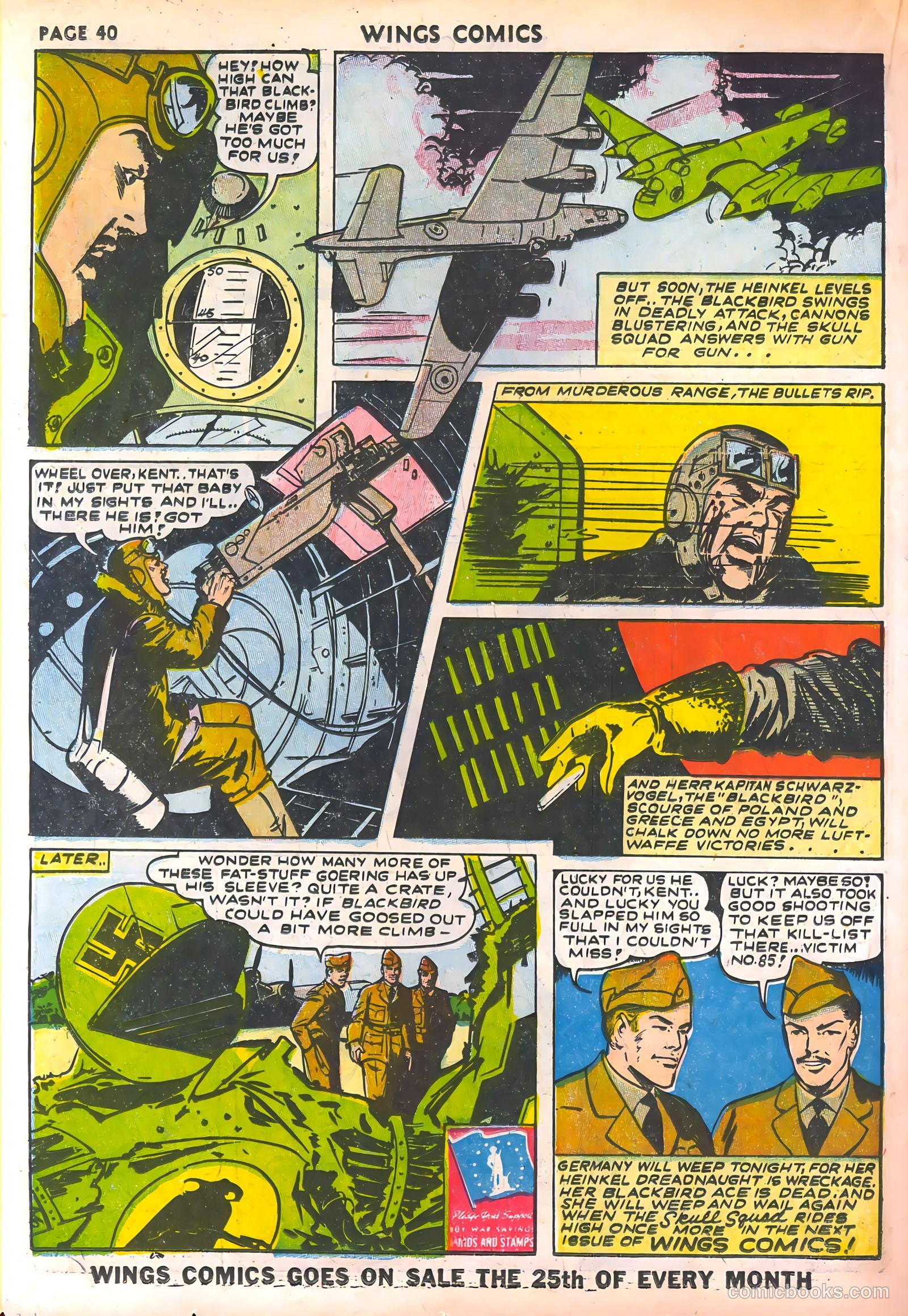 Wings Comics #30 (1943) — page 42 of 68