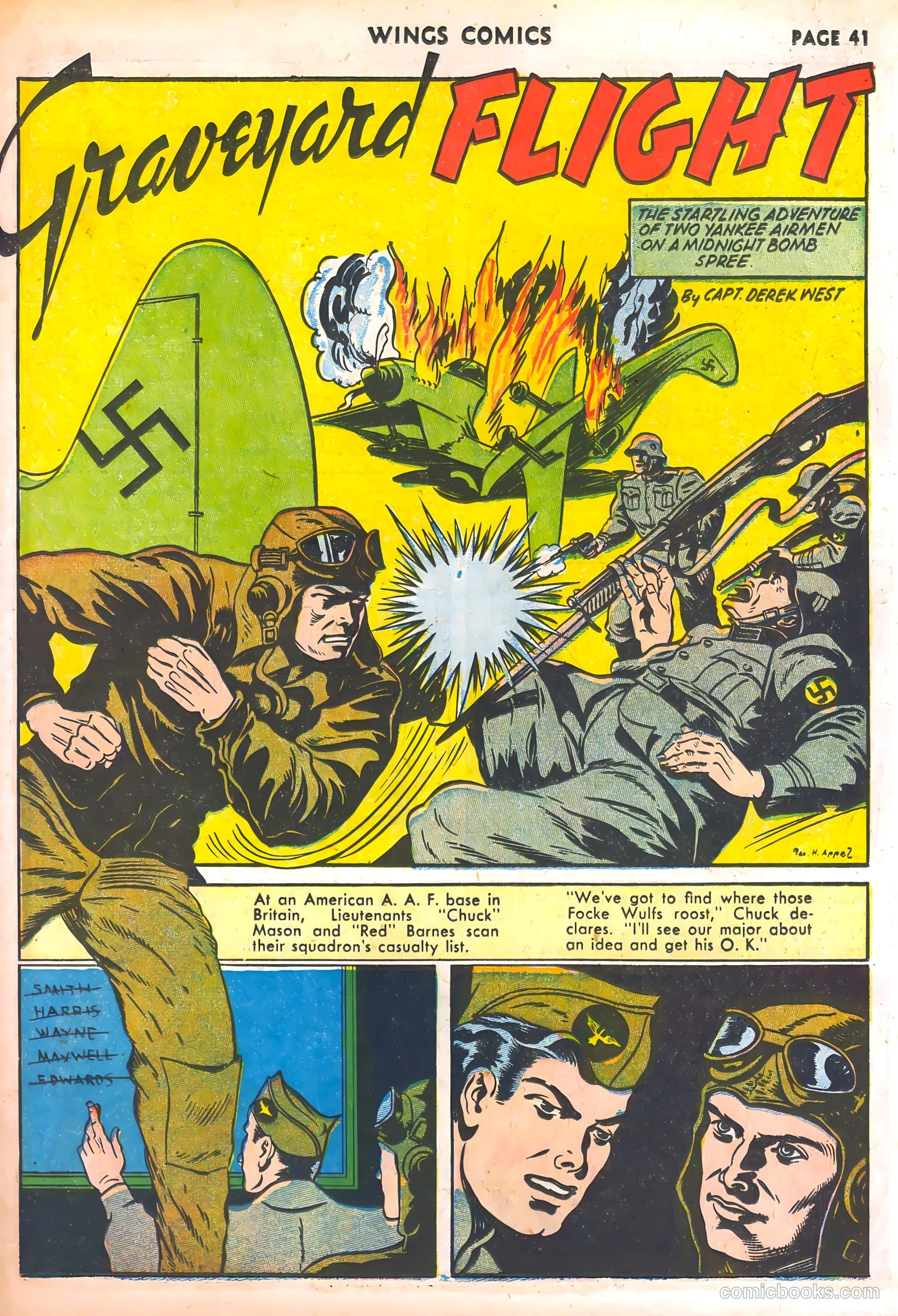 Wings Comics #30 (1943) — page 43 of 68