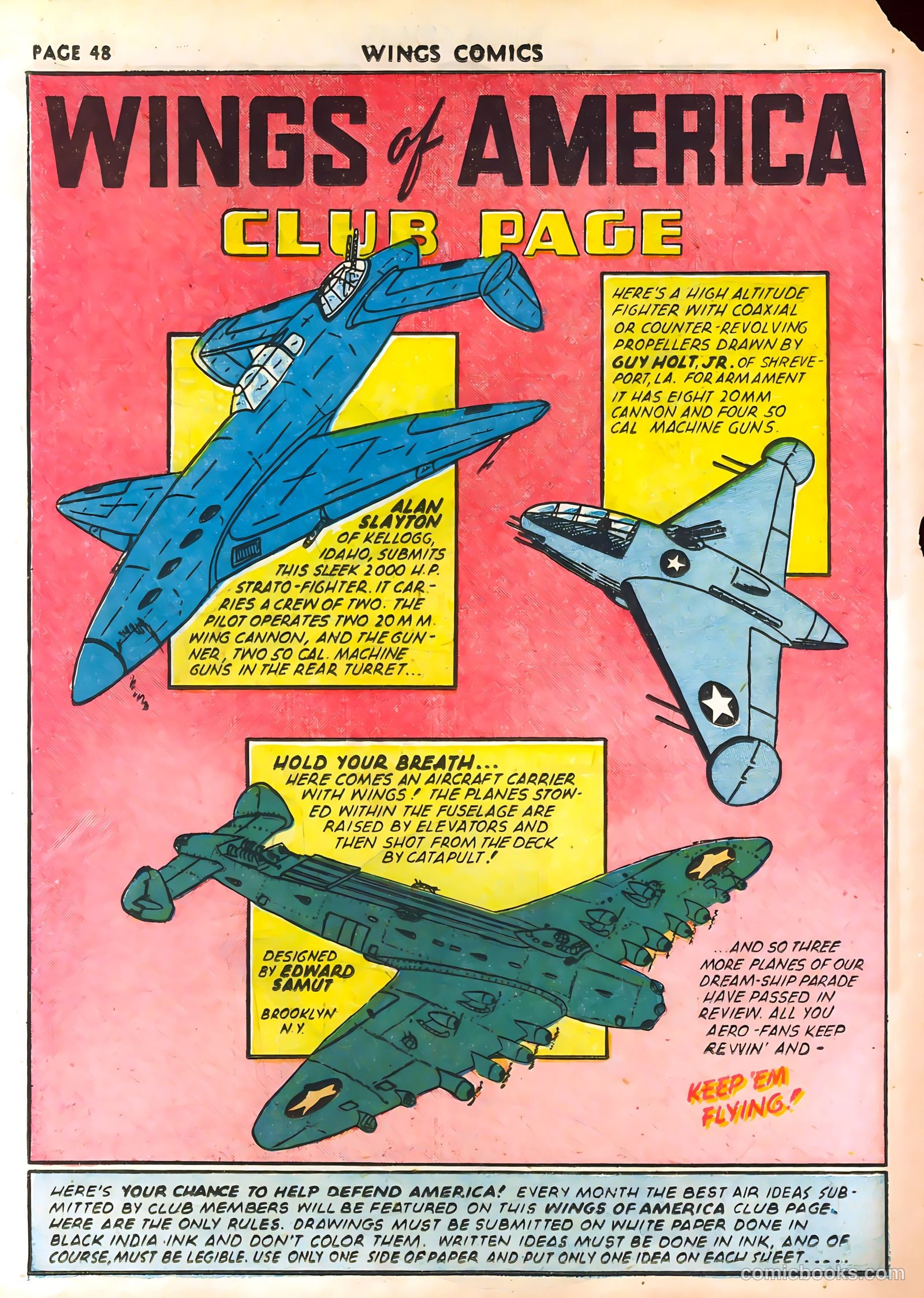 Wings Comics #30 (1943) — page 50 of 68