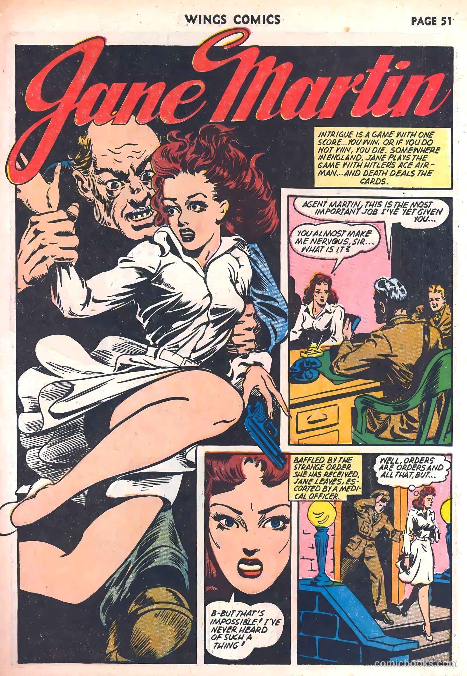 Wings Comics #30 (1943) — page 53 of 68