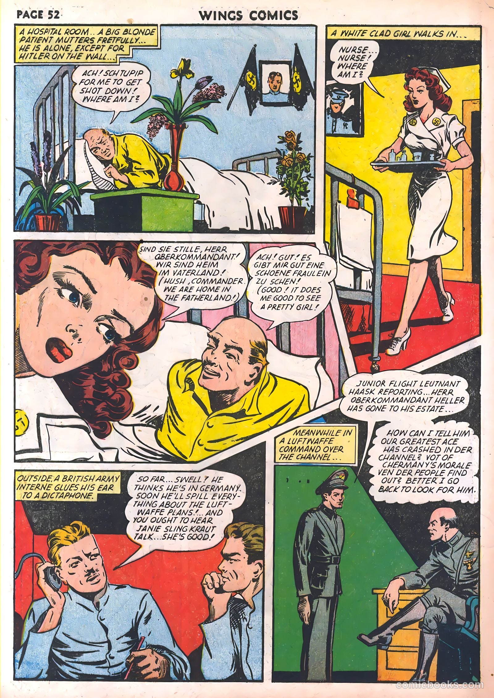 Wings Comics #30 (1943) — page 54 of 68