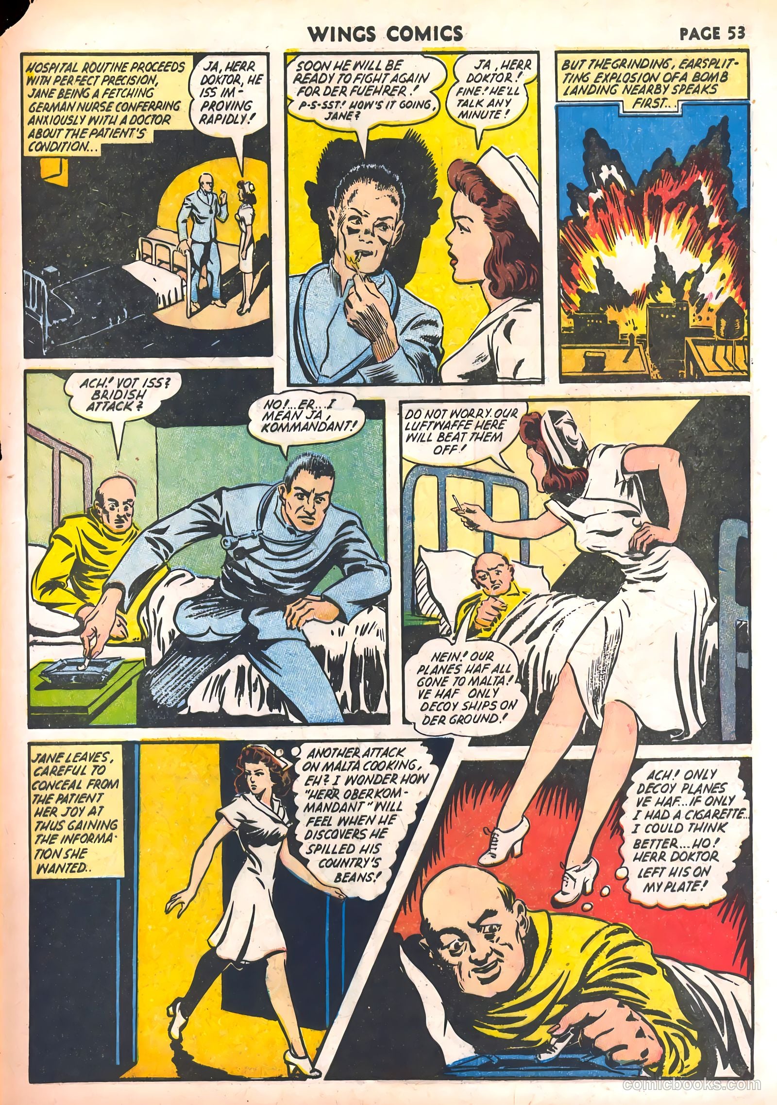 Wings Comics #30 (1943) — page 55 of 68