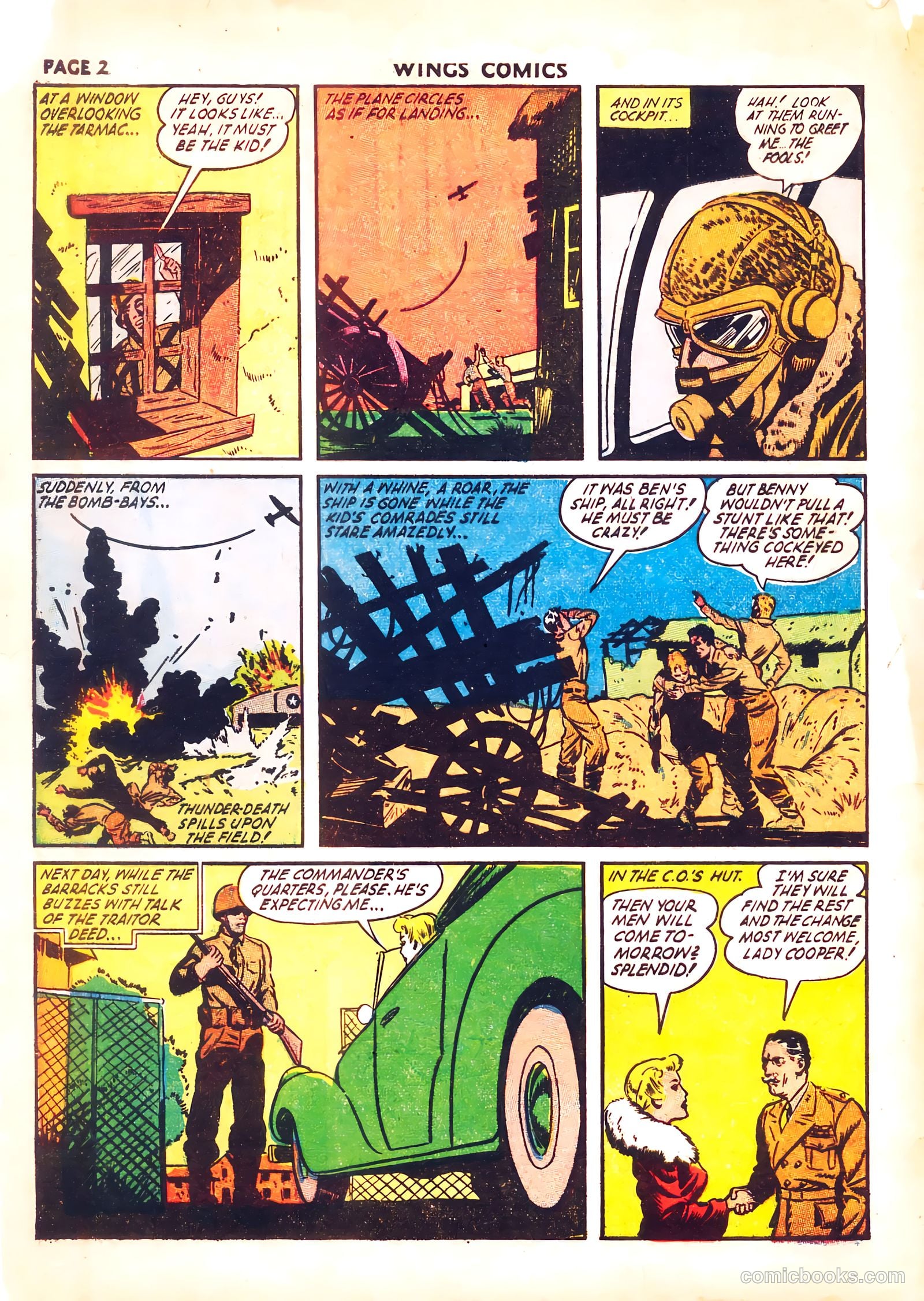 Wings Comics #31 (1943) — page 4 of 67