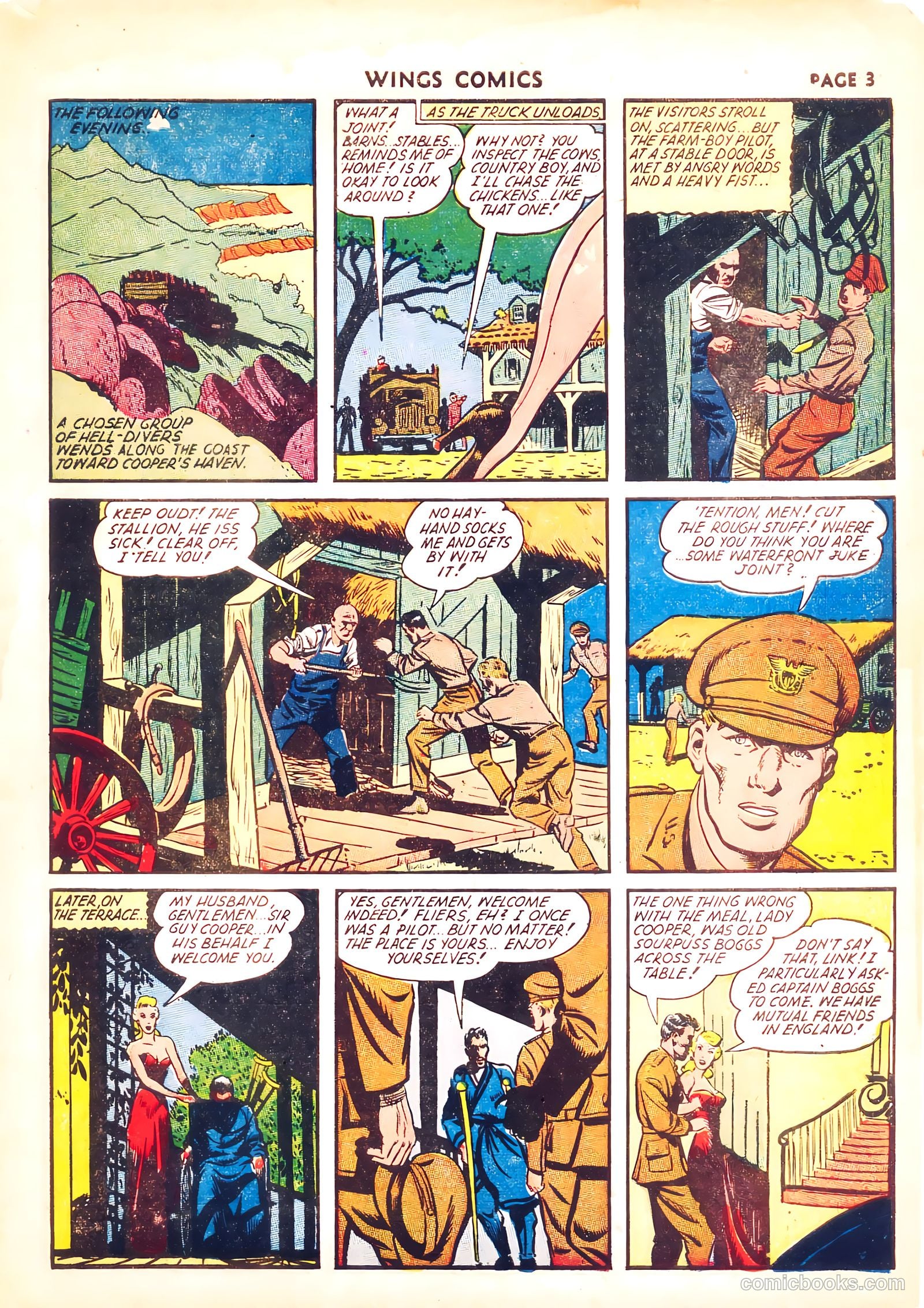 Wings Comics #31 (1943) — page 5 of 67