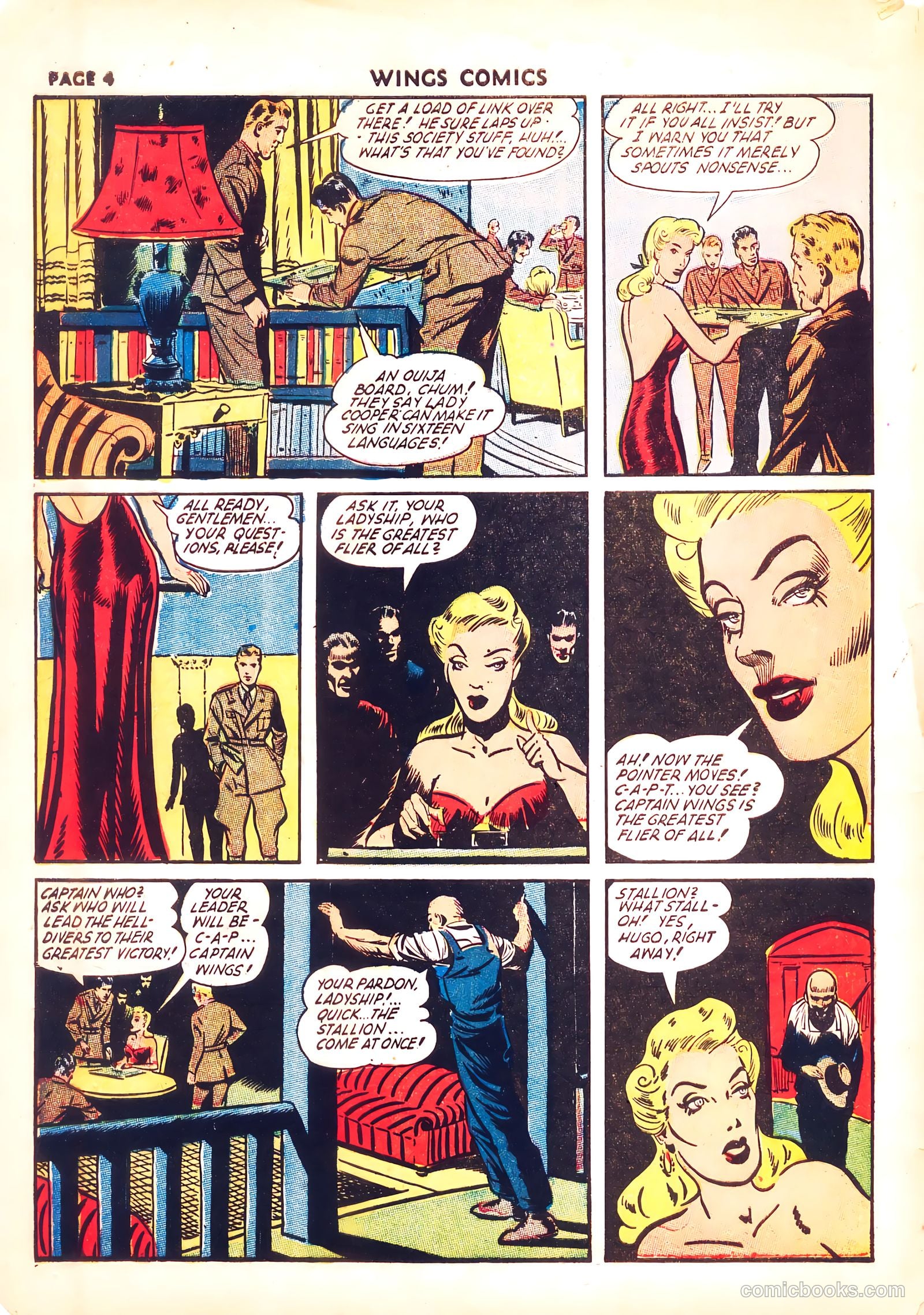 Wings Comics #31 (1943) — page 6 of 67