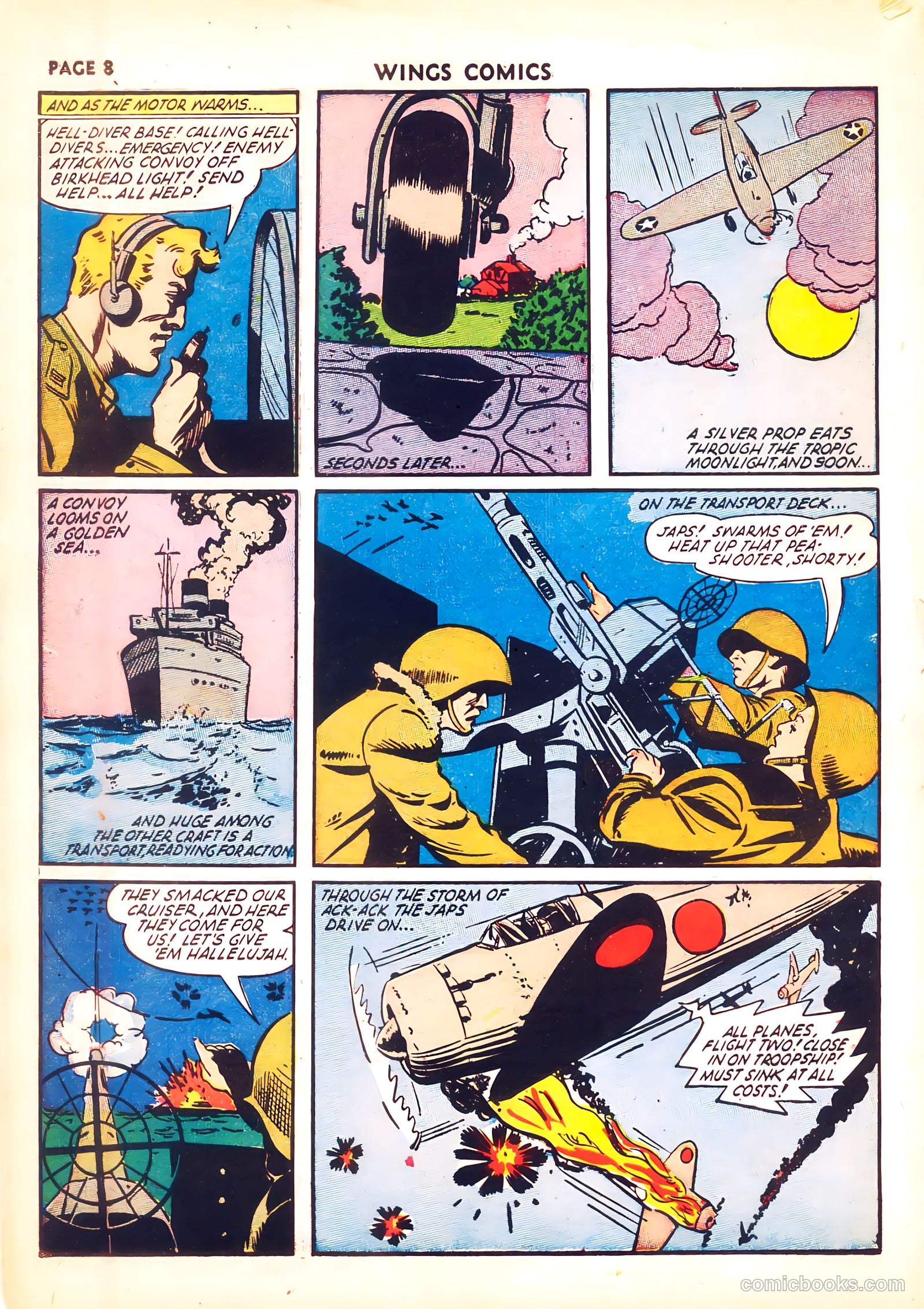Wings Comics #31 (1943) — page 10 of 67