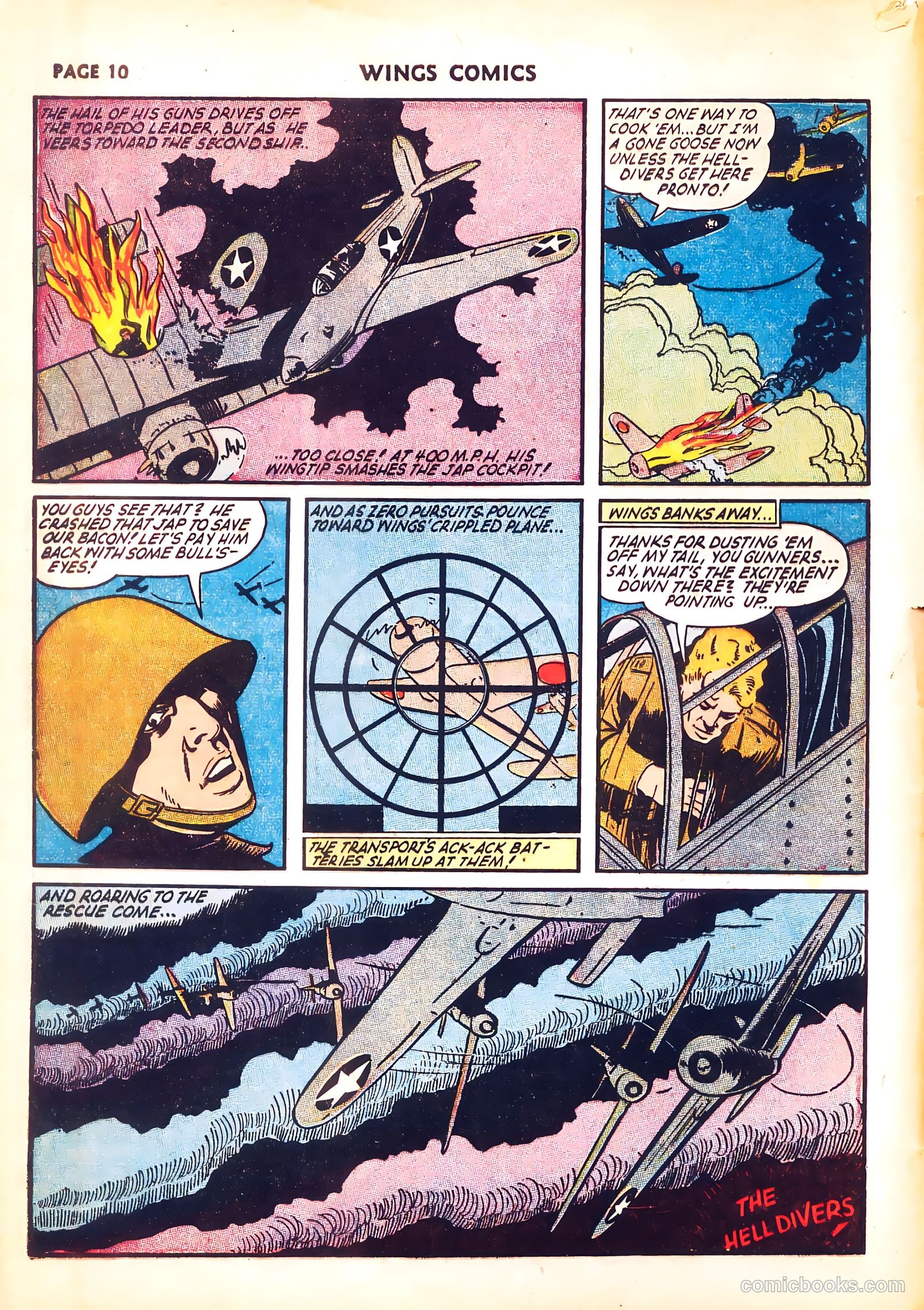 Wings Comics #31 (1943) — page 12 of 67