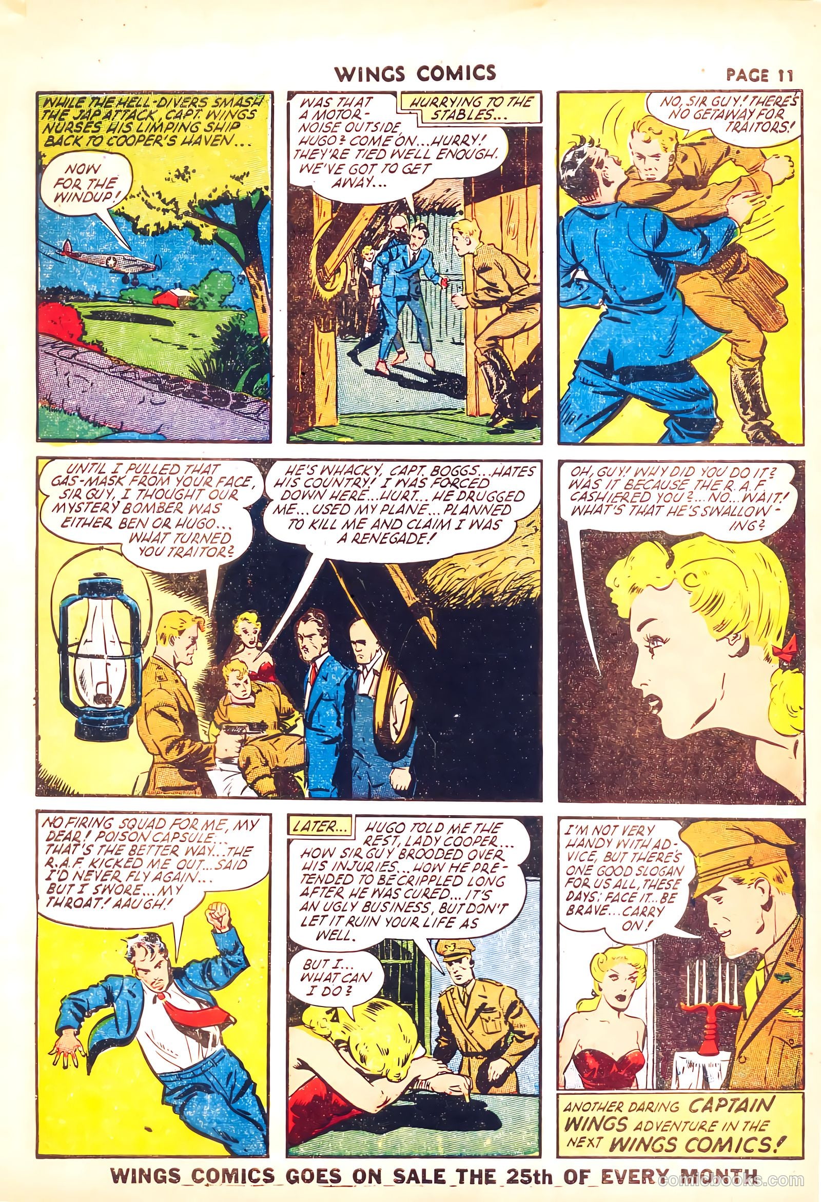 Wings Comics #31 (1943) — page 13 of 67