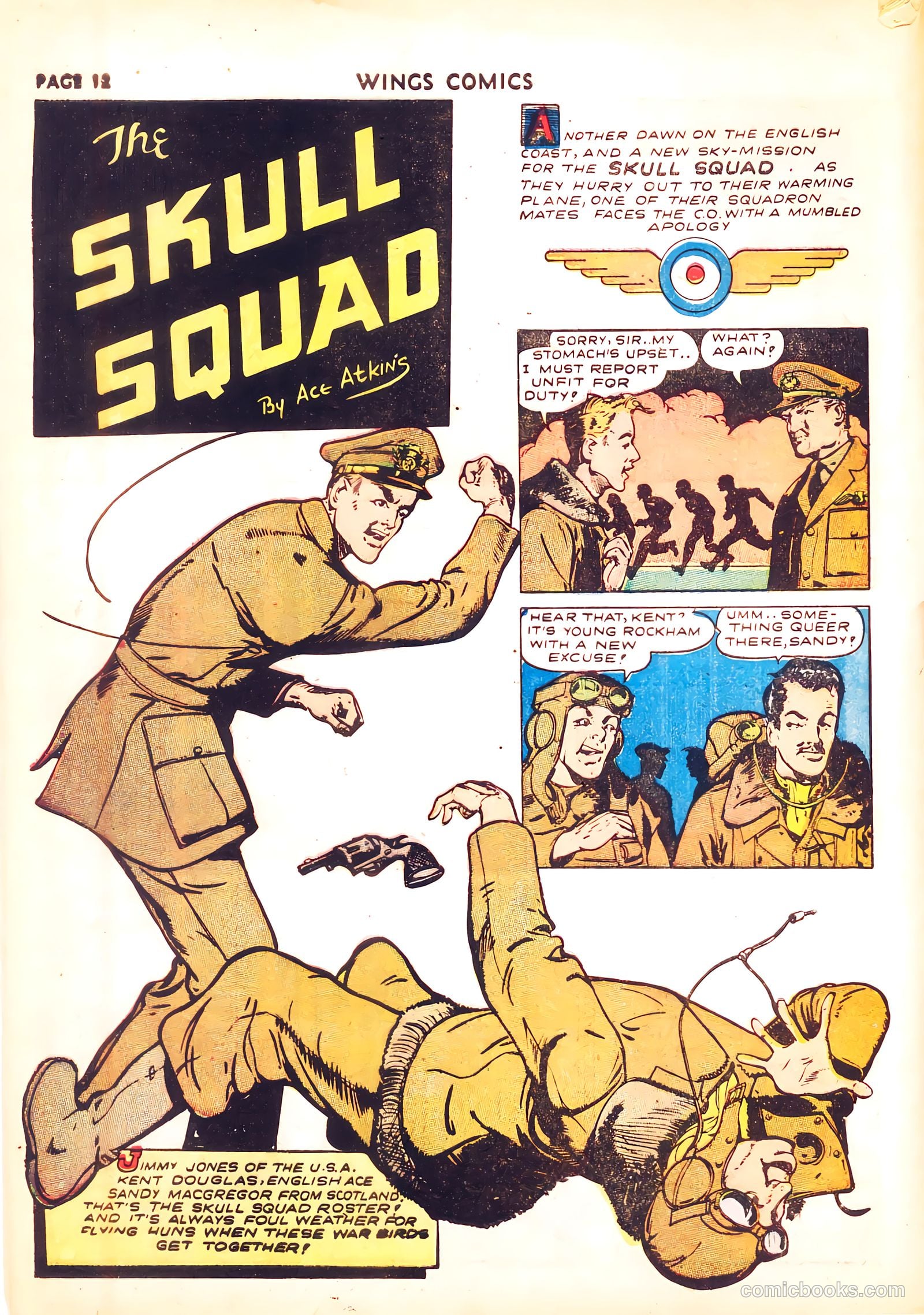 Wings Comics #31 (1943) — page 14 of 67