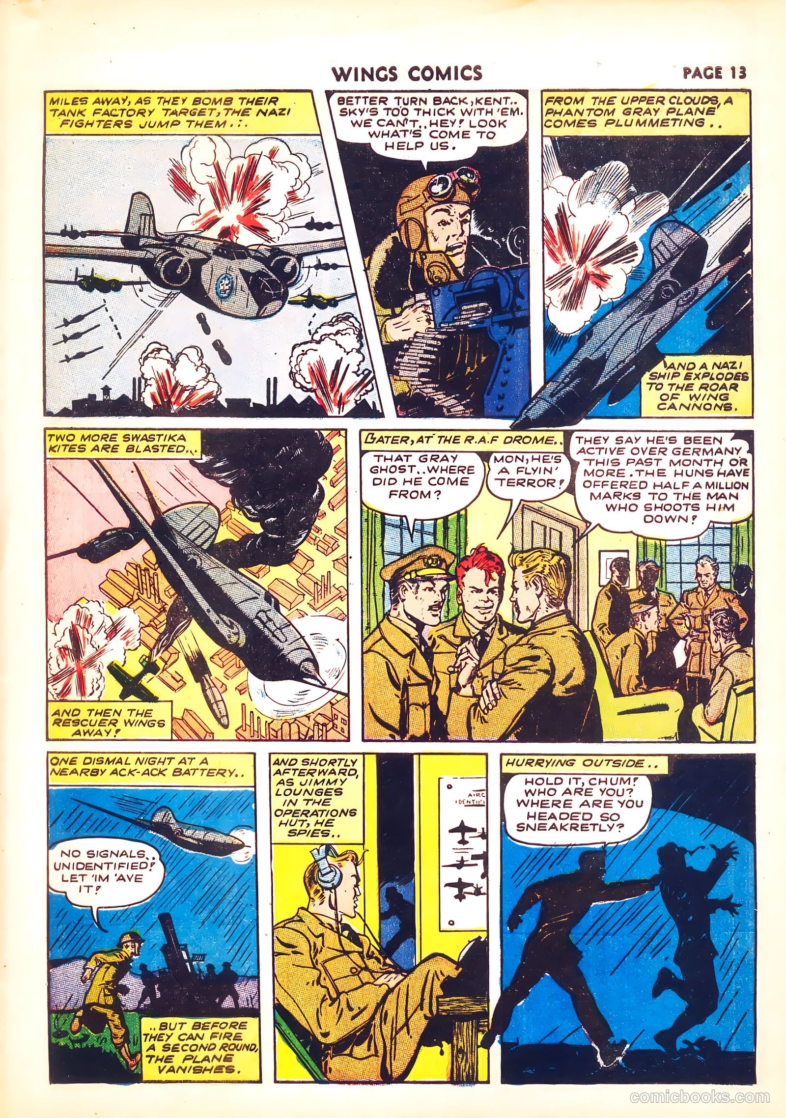 Wings Comics #31 (1943) — page 15 of 67