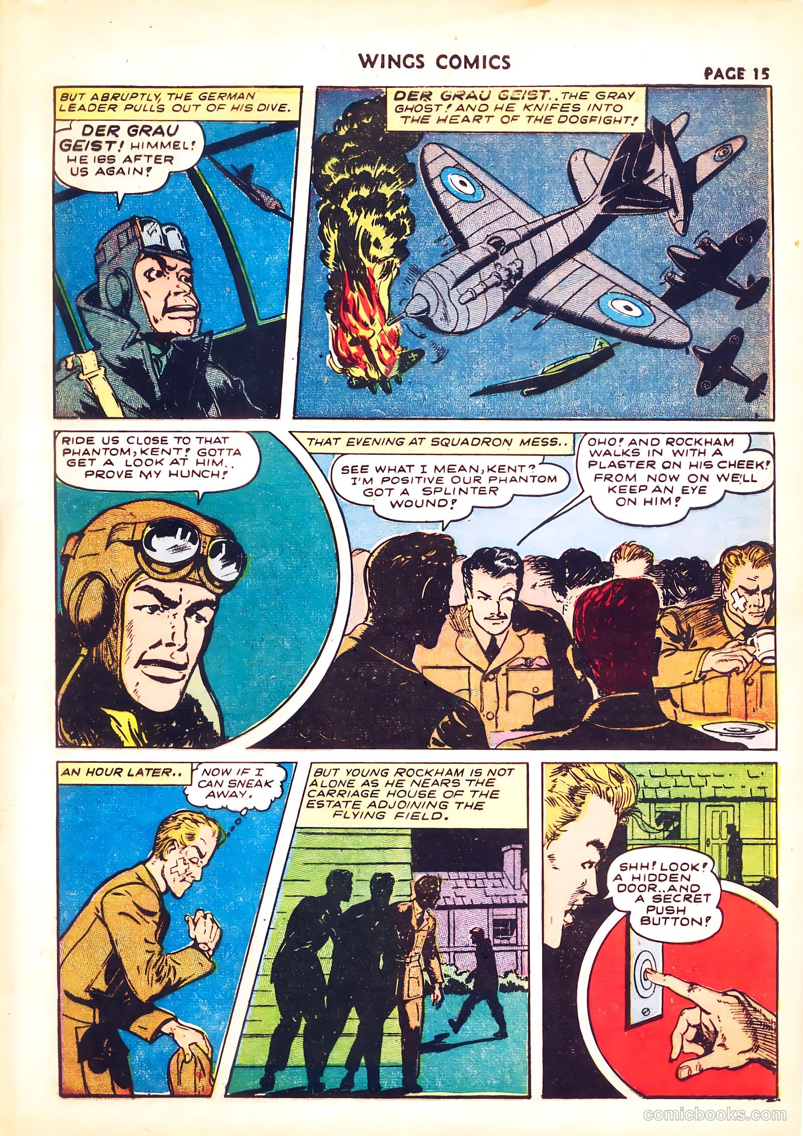 Wings Comics #31 (1943) — page 17 of 67