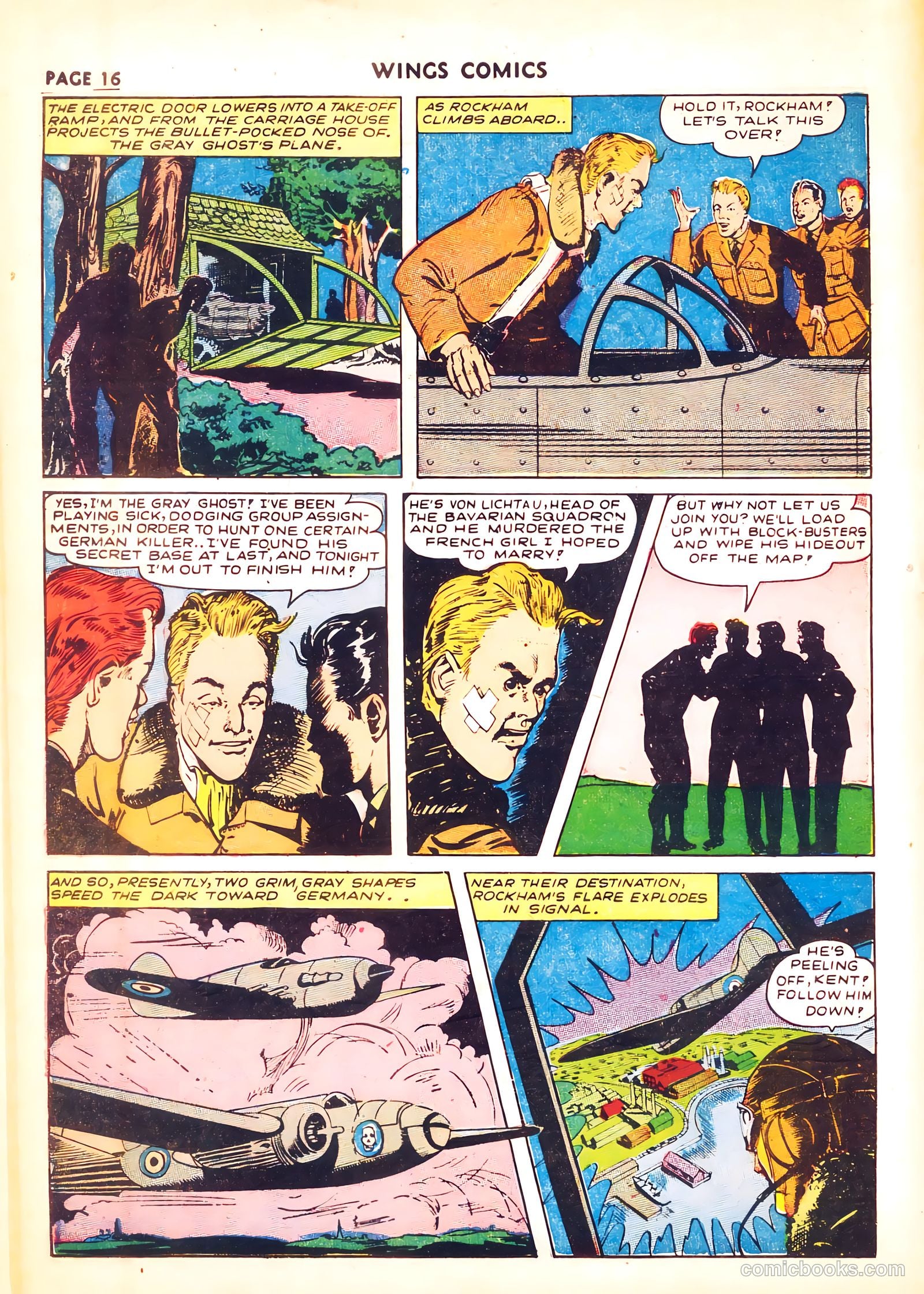 Wings Comics #31 (1943) — page 18 of 67